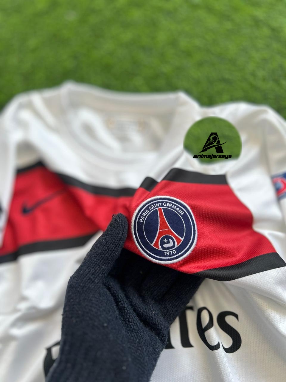 PSG 2012-13 AWAY KIT. FULLSLEEVE EMBROILEDERY