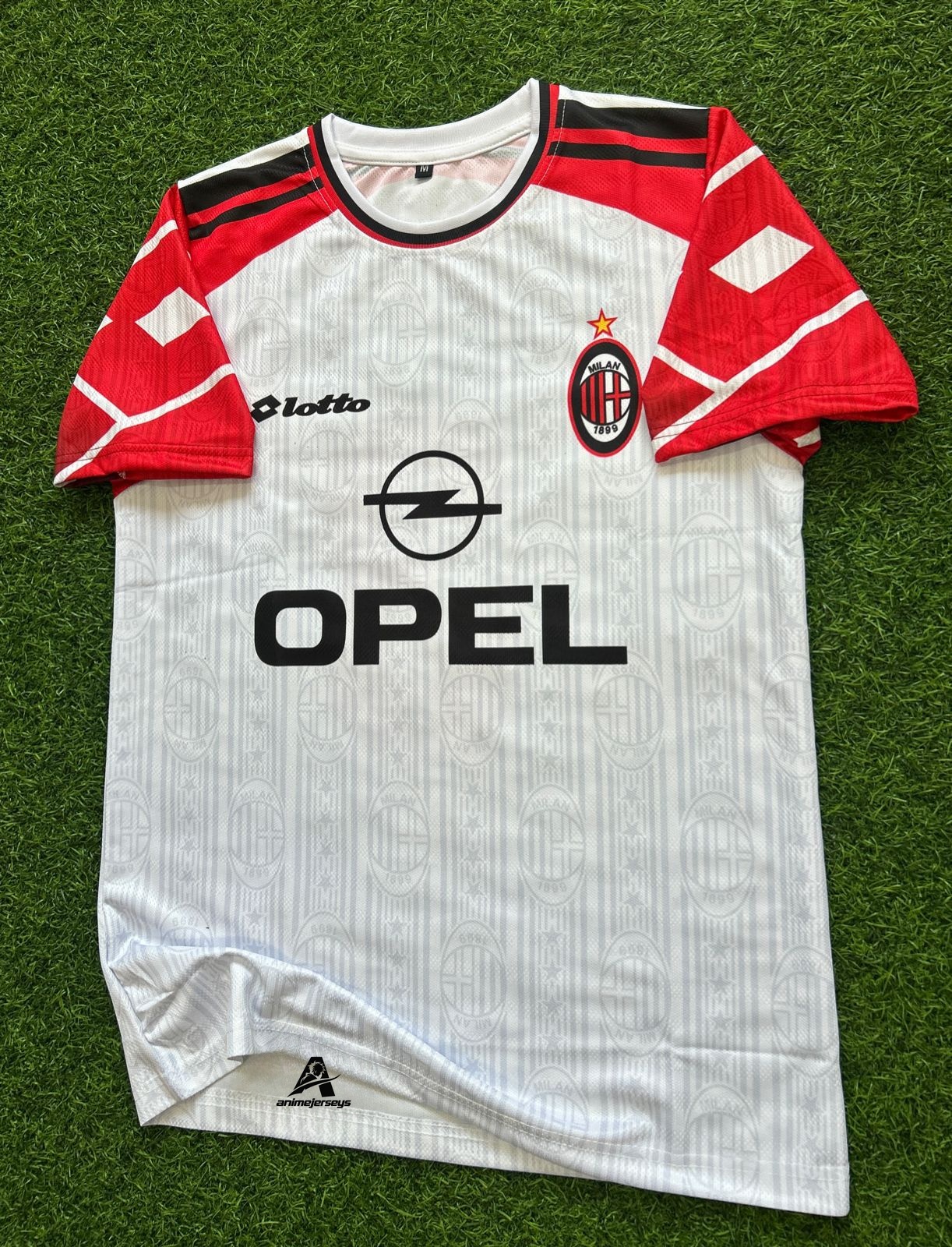 AC MILAN 1997-98 AWAY KIT, HALFSLEEVE SUBLIMATION