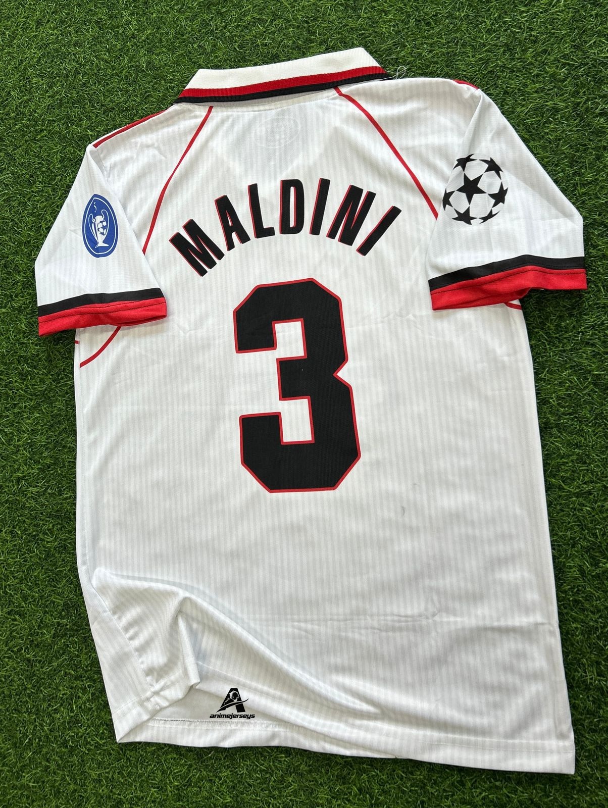 AC MILAN 1998-99 AWAY KIT, HALFSLEEVE POLO SUBLIMATION