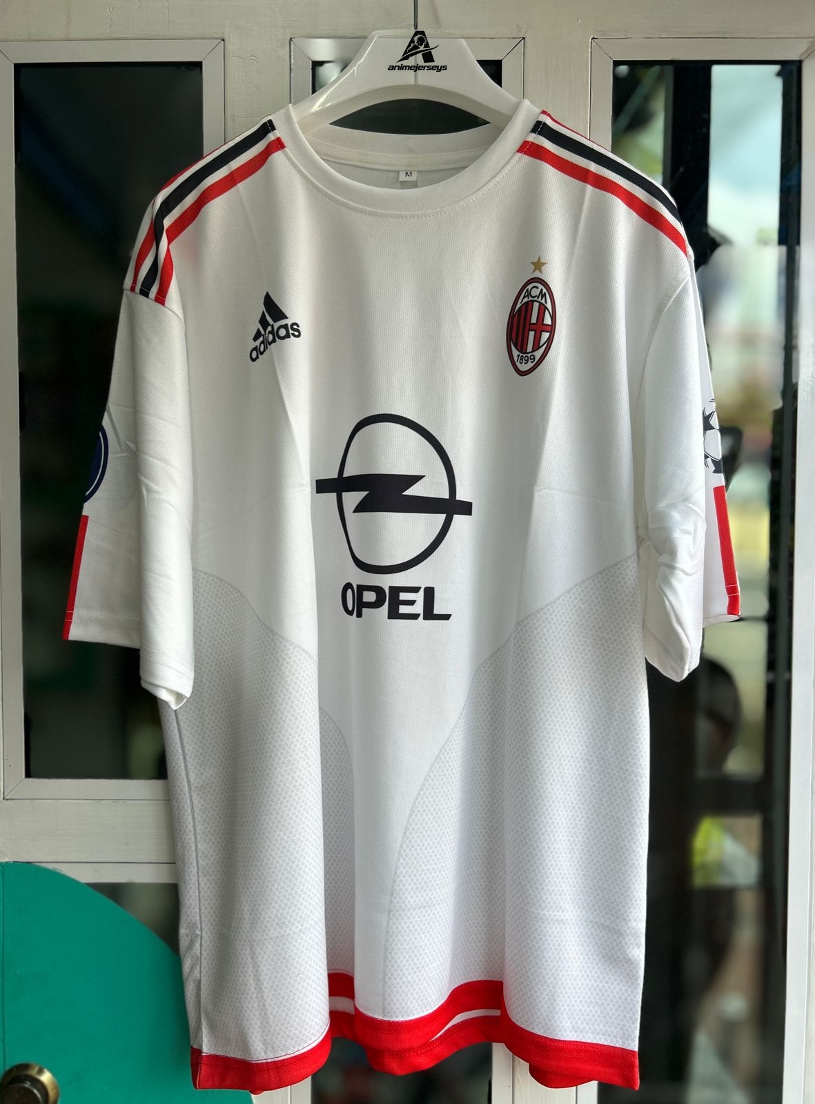 AC MILAN 2002-03 AWAY KIT, FIVESLEEVE SUBLIMATION