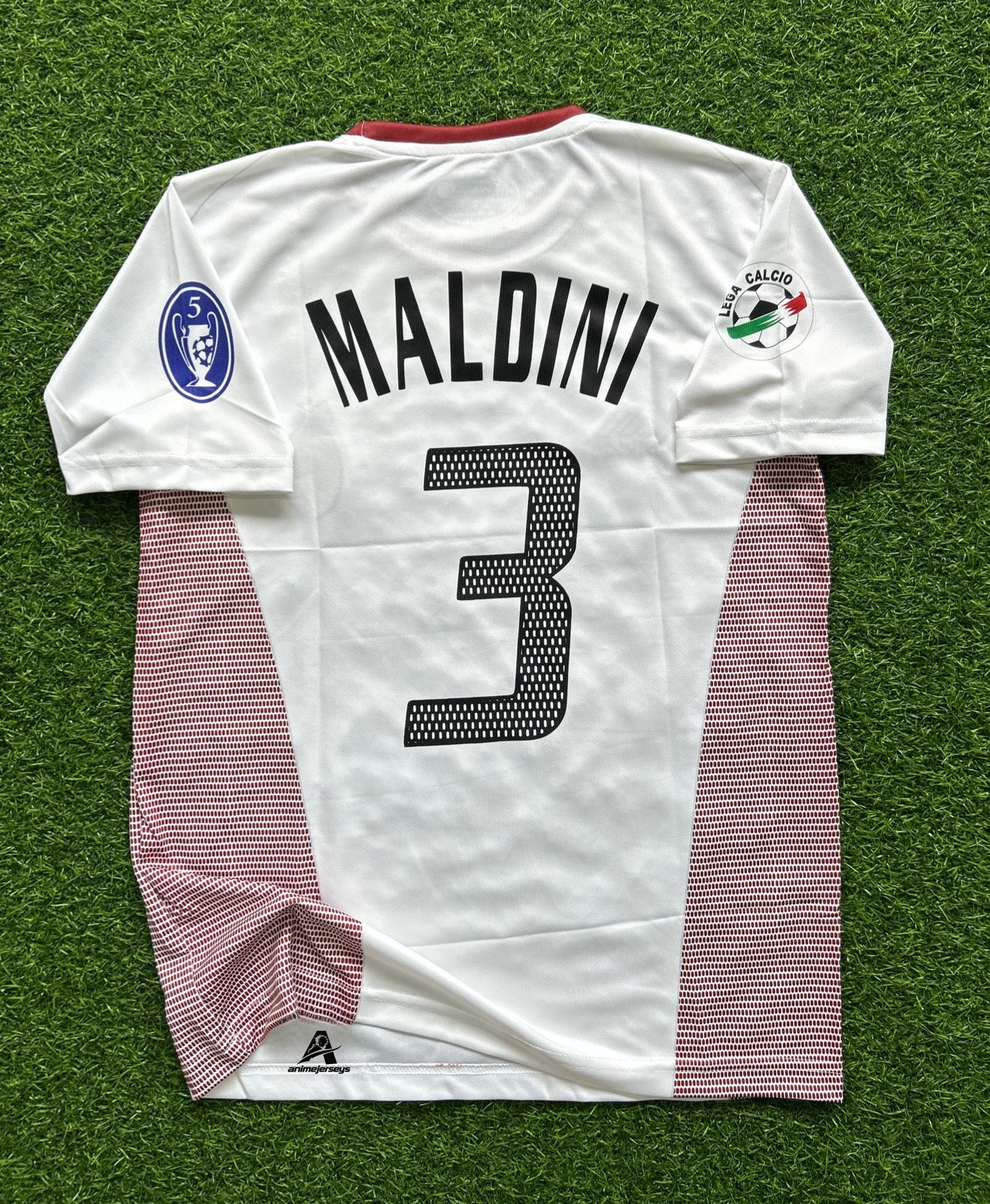 AC MILAN 2002-03 AWAY KIT, HALFSLEEVE EMBROIDERY
