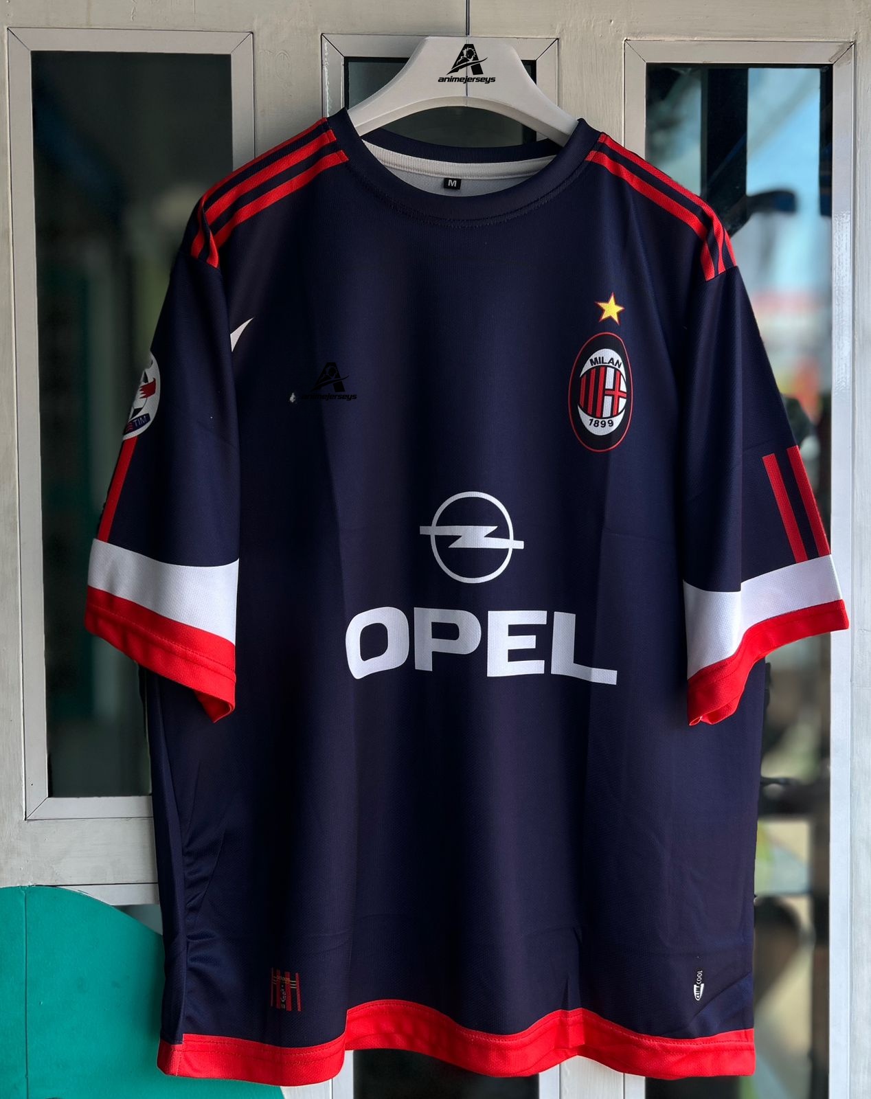 AC MILAN 2002-03 THIRD KIT, FIVESLEEVE SUBLIMATION