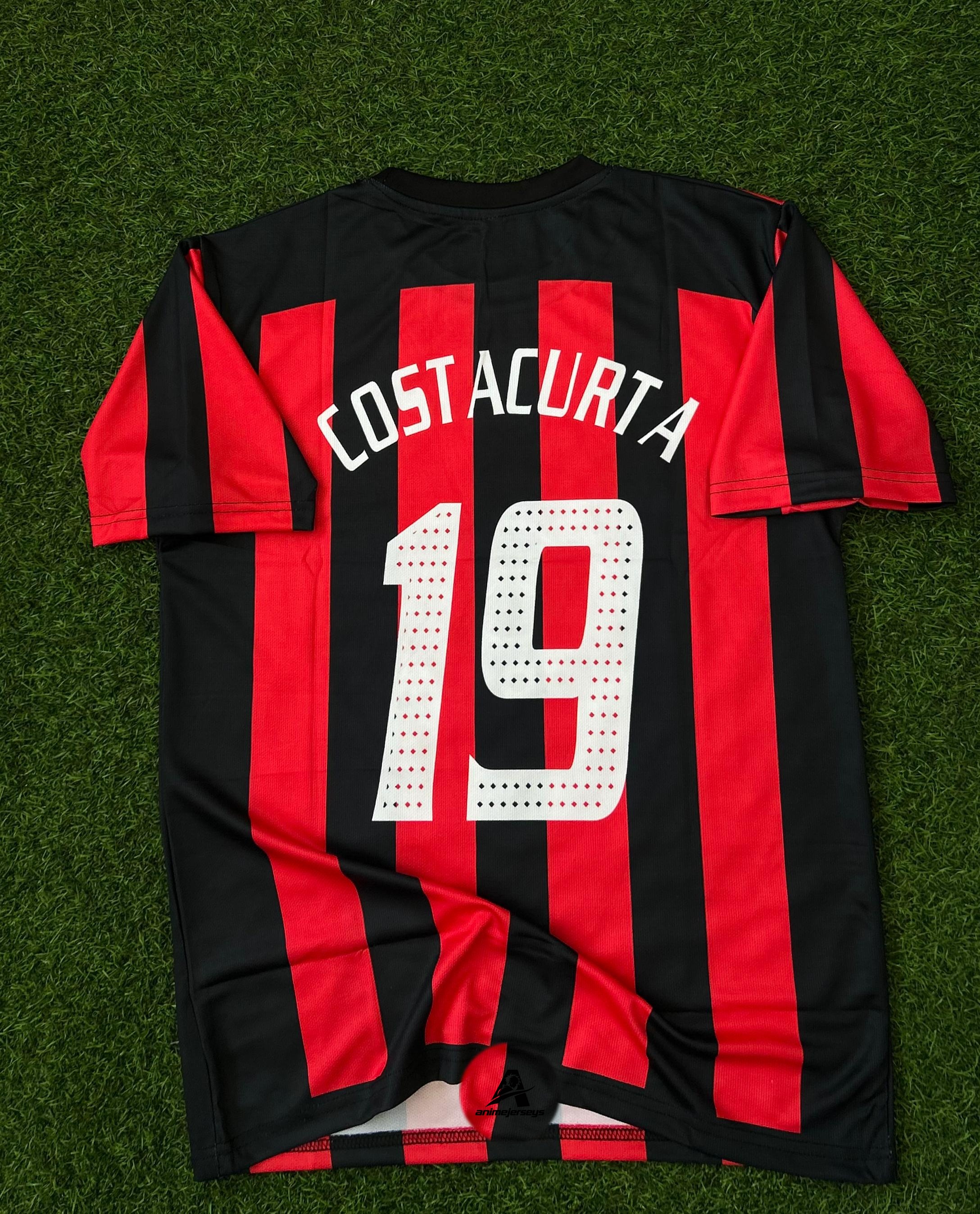 AC MILAN 2003-04 SEASON HOME KIT.HALFSLEEVE SUBLIMATION