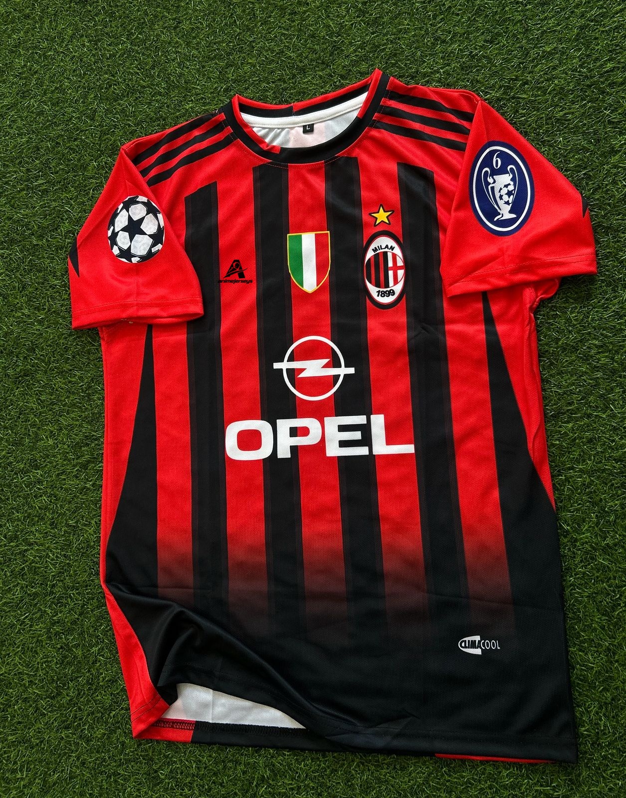 AC MILAN 2004-05 HOME KIT, HALFSLEEVE SUBLIMATION