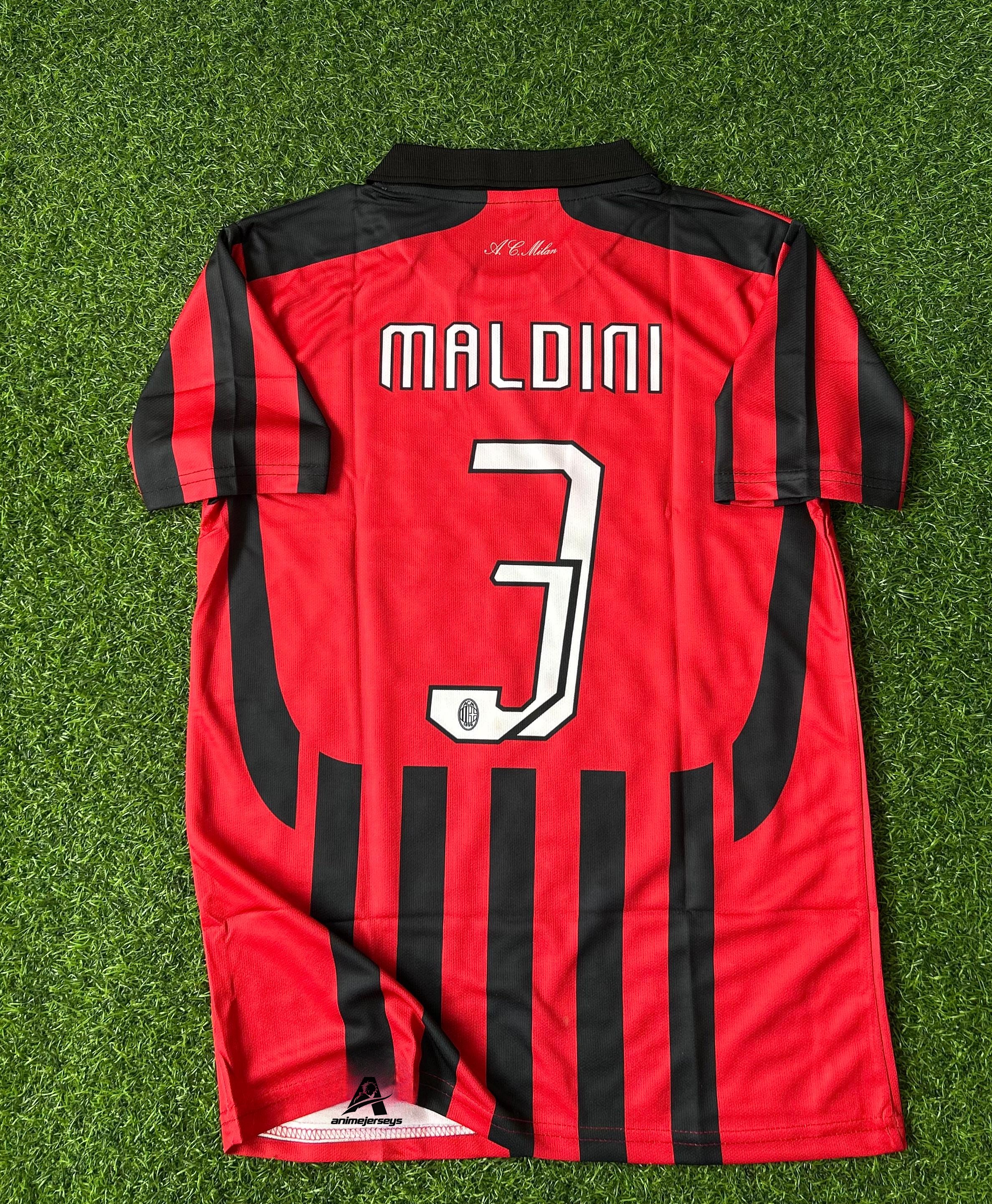 AC MILAN 2006-07 HOME KIT, HALFSLEEVE POLO SUBLIMATION