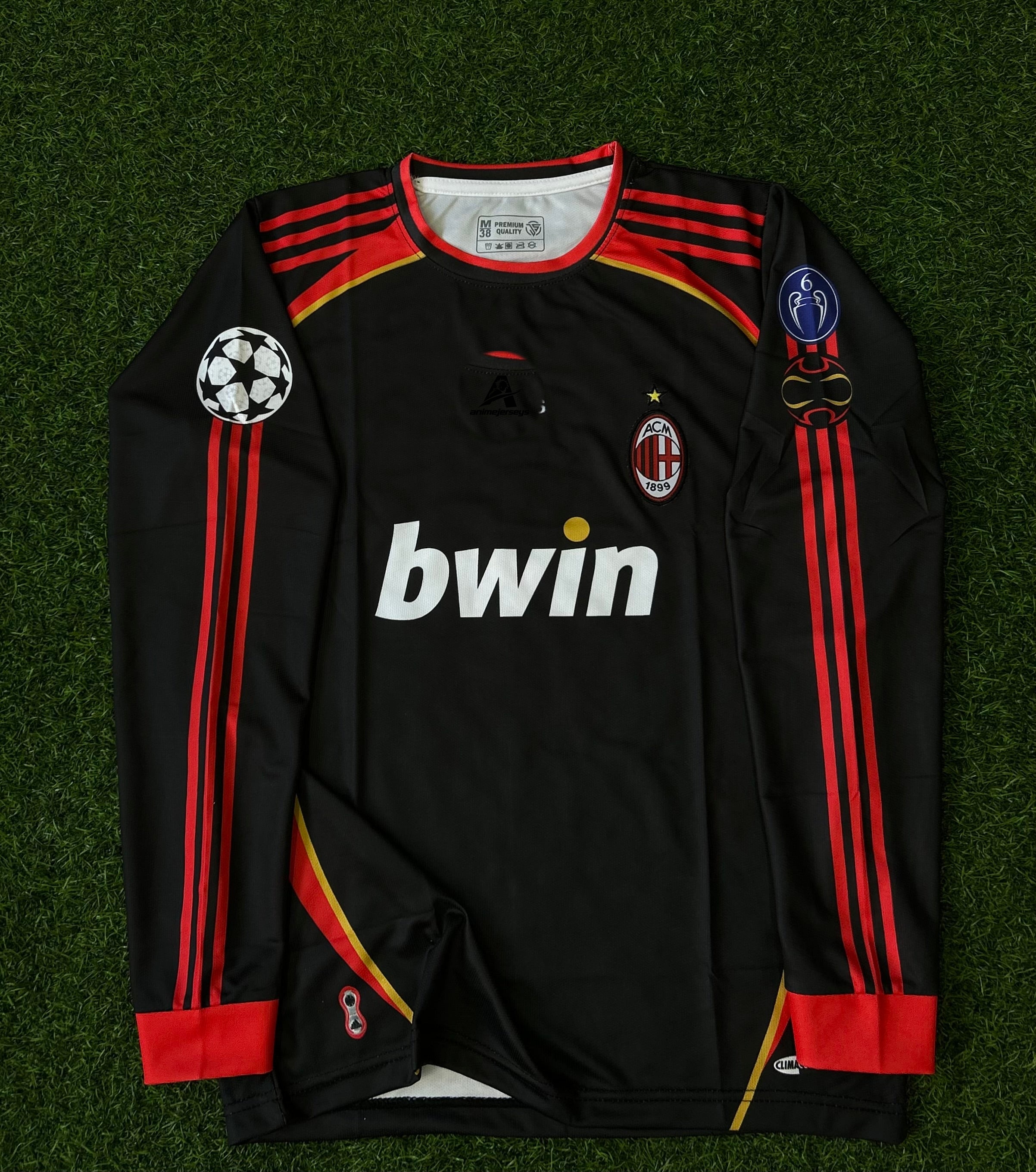 AC MILAN 2006-07 THIRD JERSEY, FULL SLEEVE EMBROIDERY