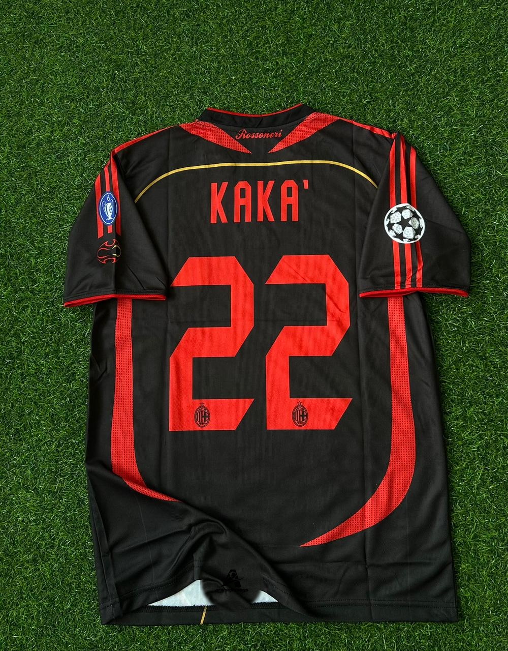 AC MILAN 2006-07 THIRD KIT, HALFSLEEEVE EMBROIDERY