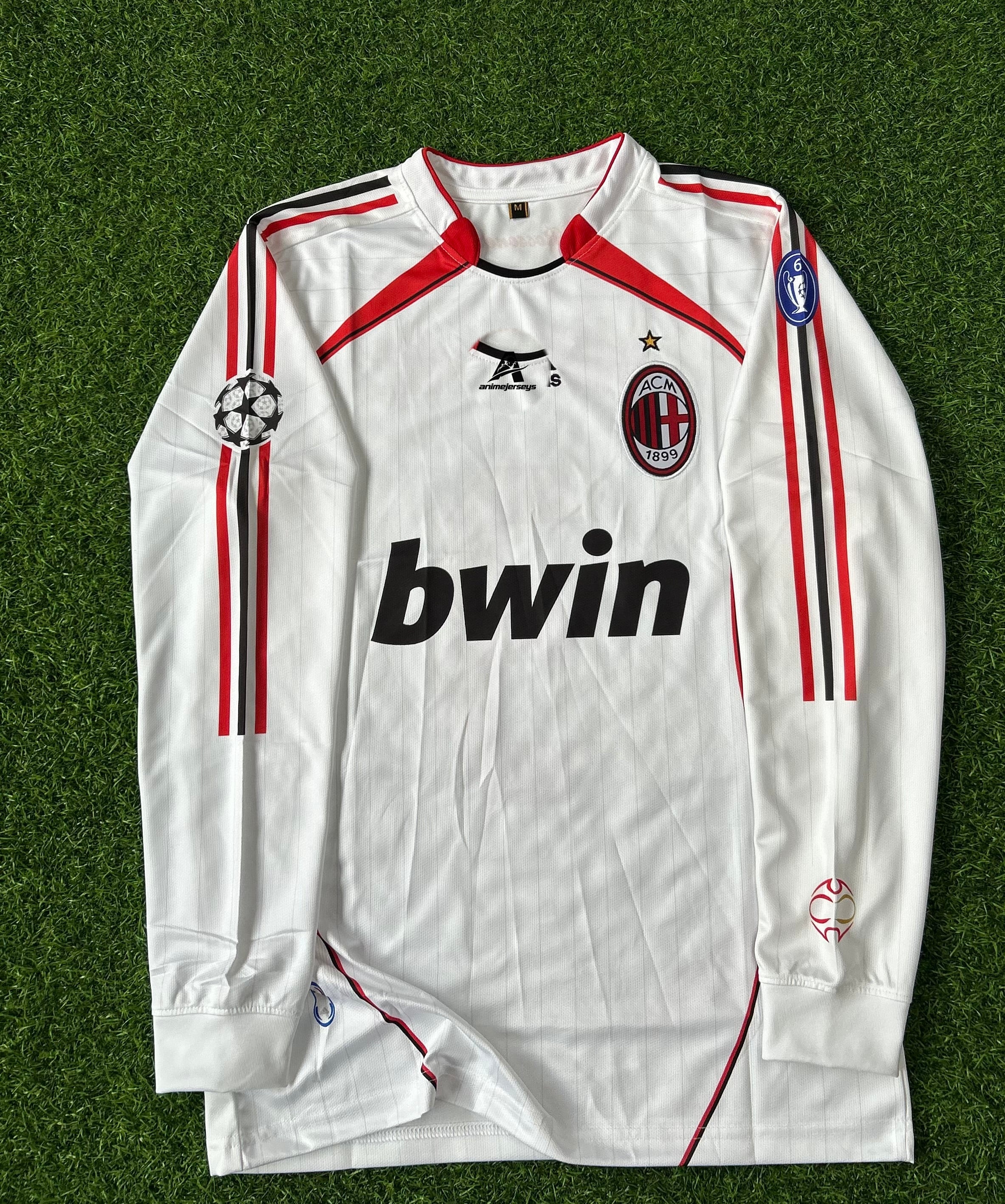 AC MILAN 2006-07 AWAY JERSEY , FULL SLEEVE EMBROIDERY