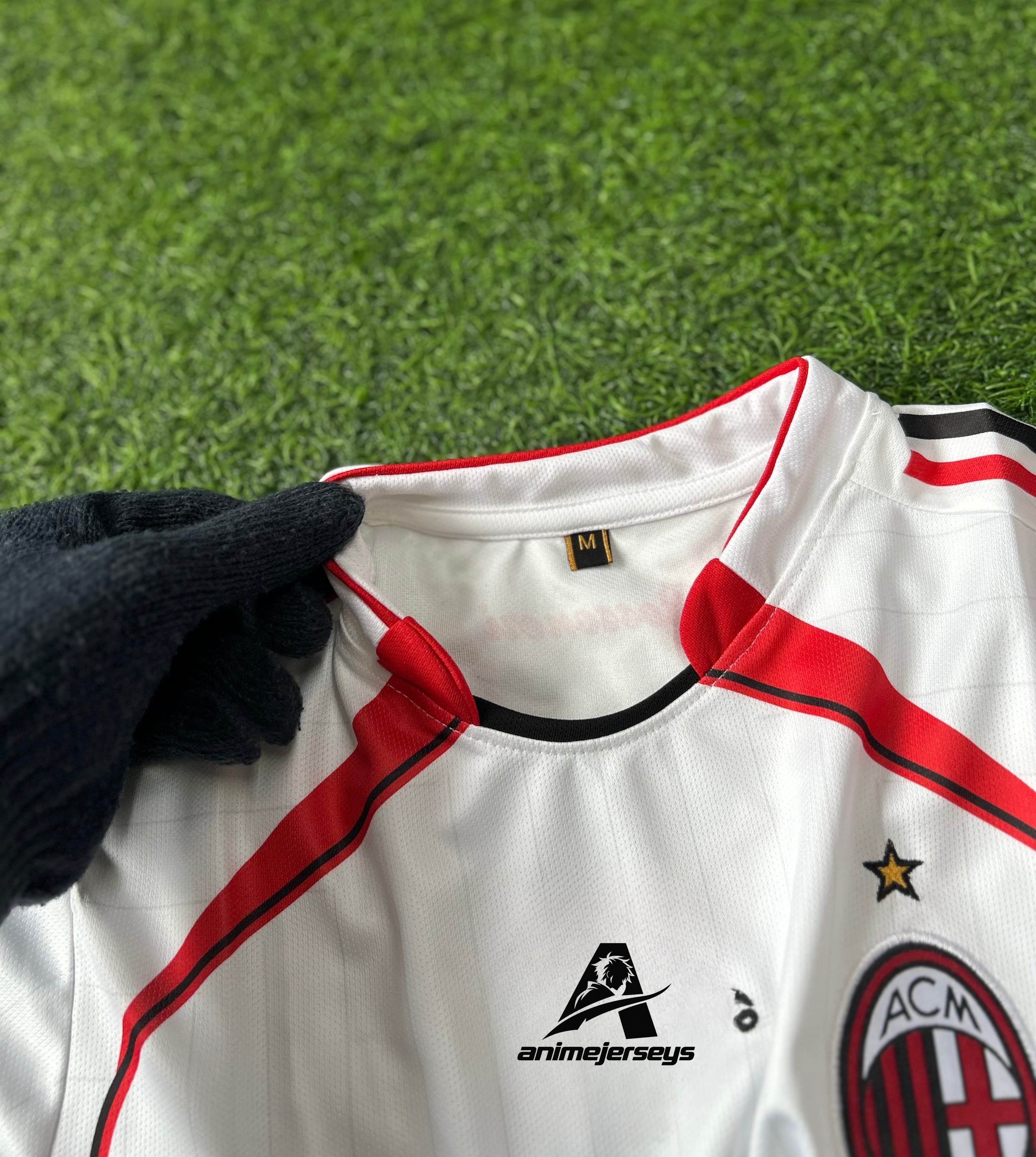 AC MILAN 2006-07 AWAY JERSEY , FULL SLEEVE EMBROIDERY