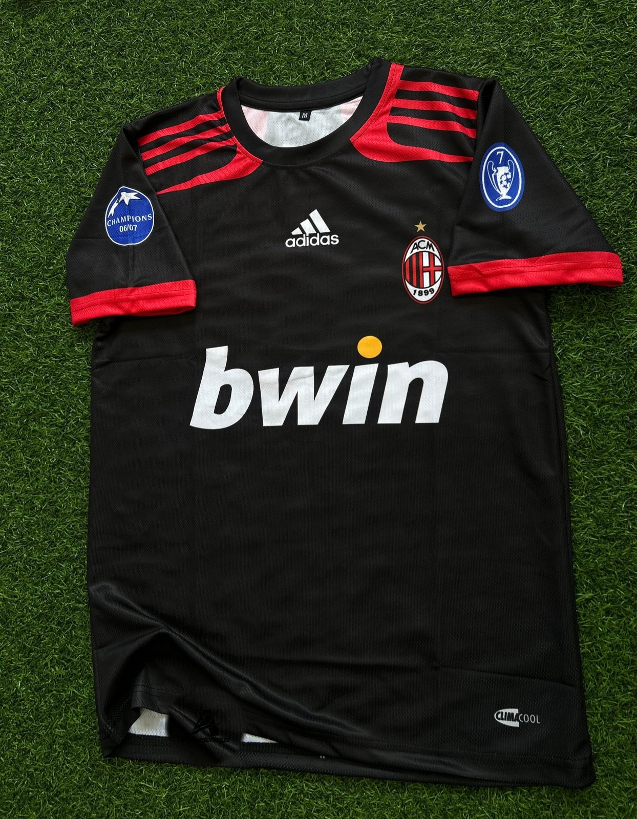 AC MILAN 2007-08 RETRO KIT, HALFSLEEVE SUBLIMATION