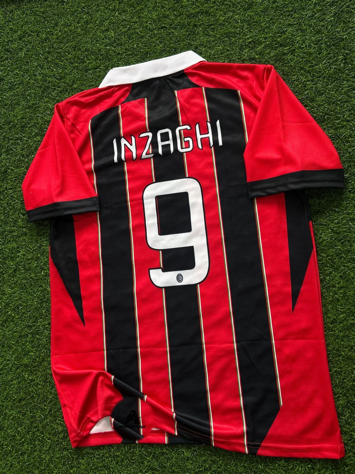AC MILAN 2012-13 HOME KIT, HALFSLEEVE POLO SUBLIMATION