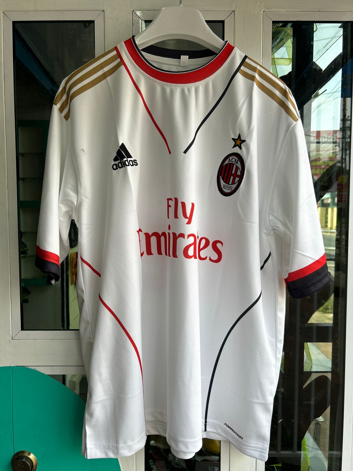 AC MILAN 2013-14 AWAY KIT, FIVESLEEVE SUBLIMATION