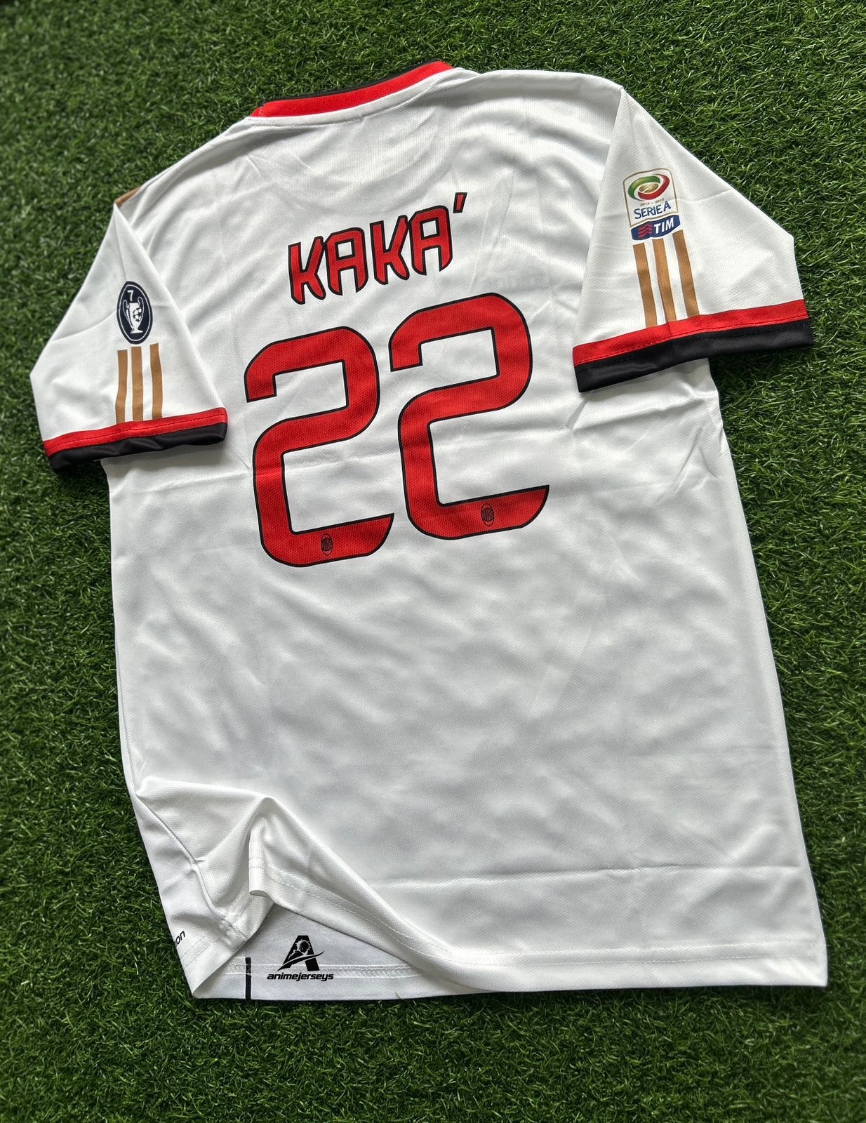 AC MILAN 2013-14 AWAY KIT, HALFSLEEVE EMBROIDERY