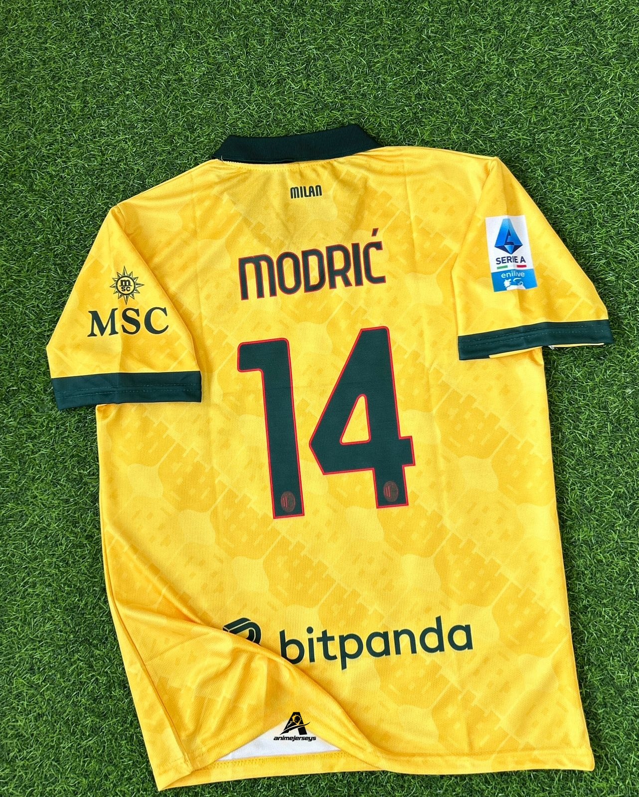AC MILAN 2025-26 SEASON THIRD KIT, HALFSLEEVE POLO SUBLIMATION