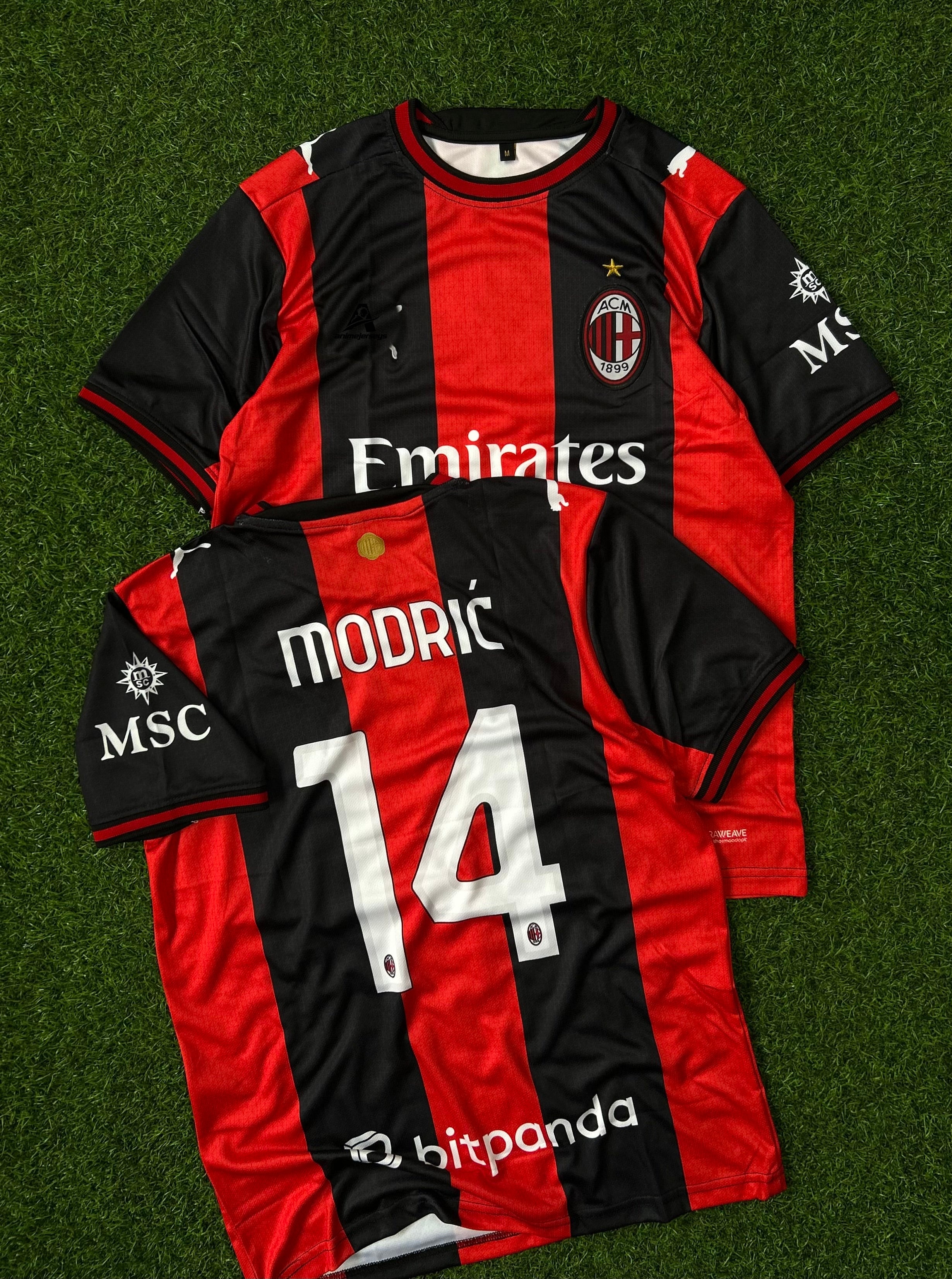 AC MILAN 2026-27 HOME JERSEY, HALF SLEEVE  EMBROIDERY
