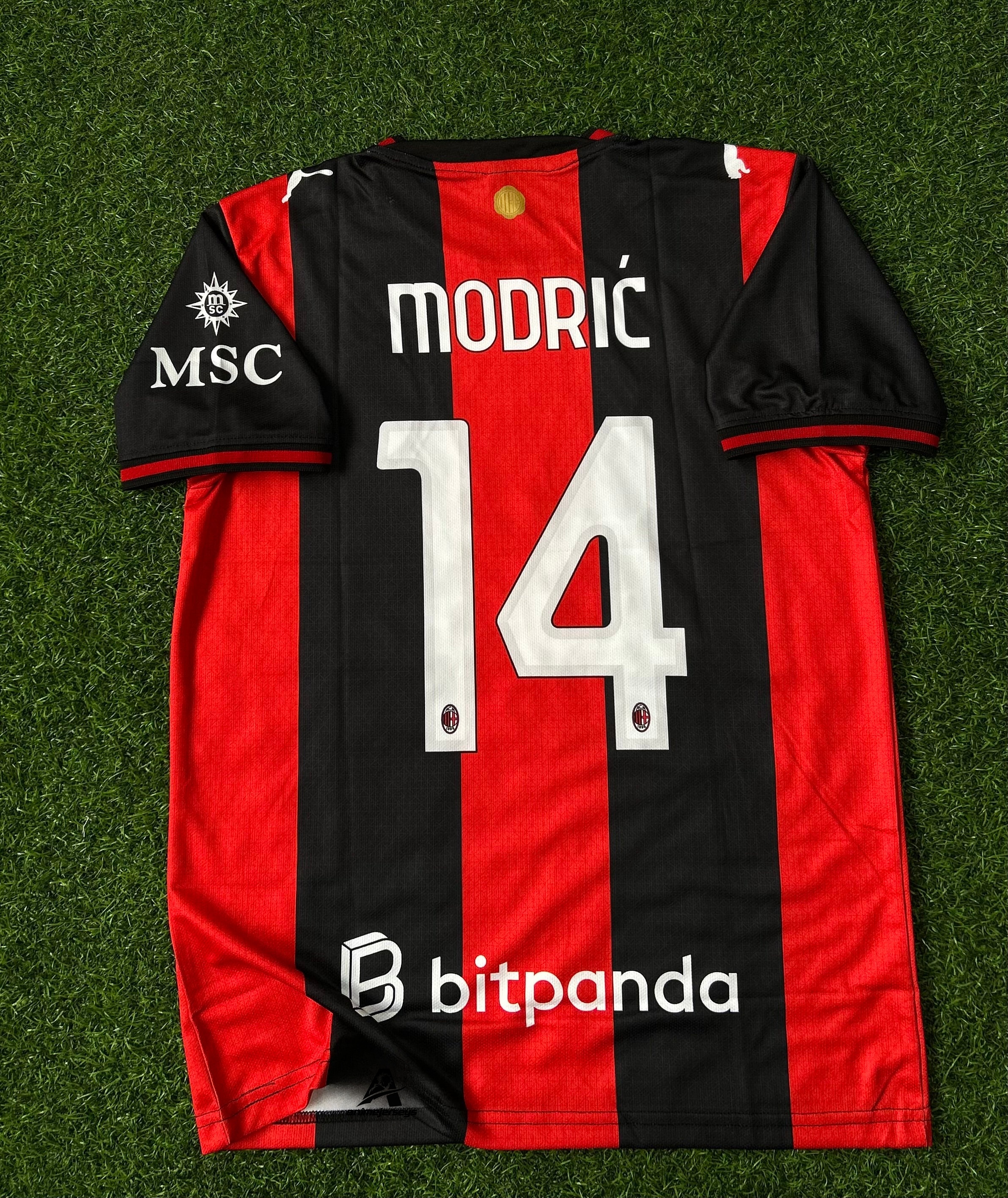 AC MILAN 2026-27 HOME JERSEY, HALF SLEEVE  EMBROIDERY