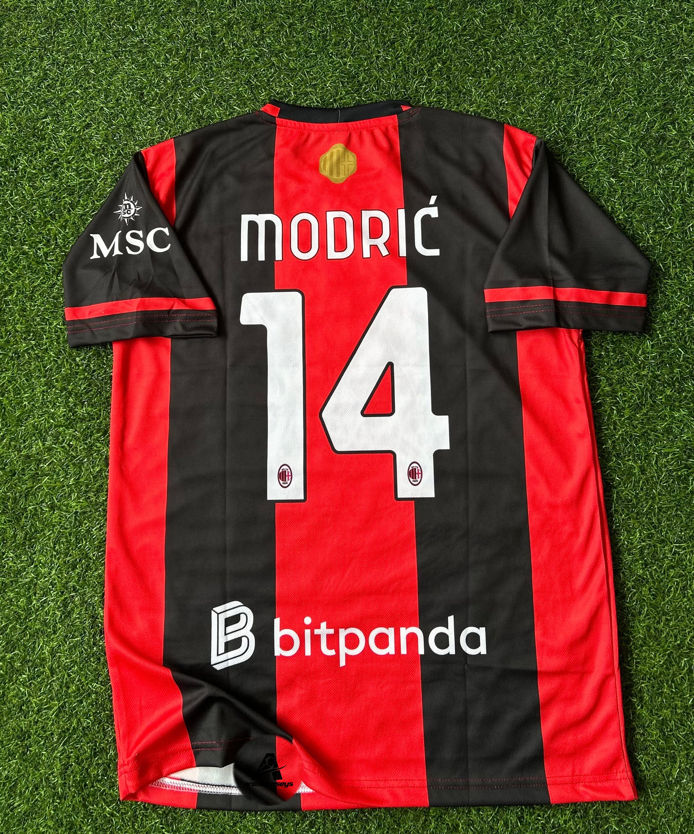 AC MILAN 2026-27 SEASON HOME JERSEY, HALF SLEEVE SUBLIMATION