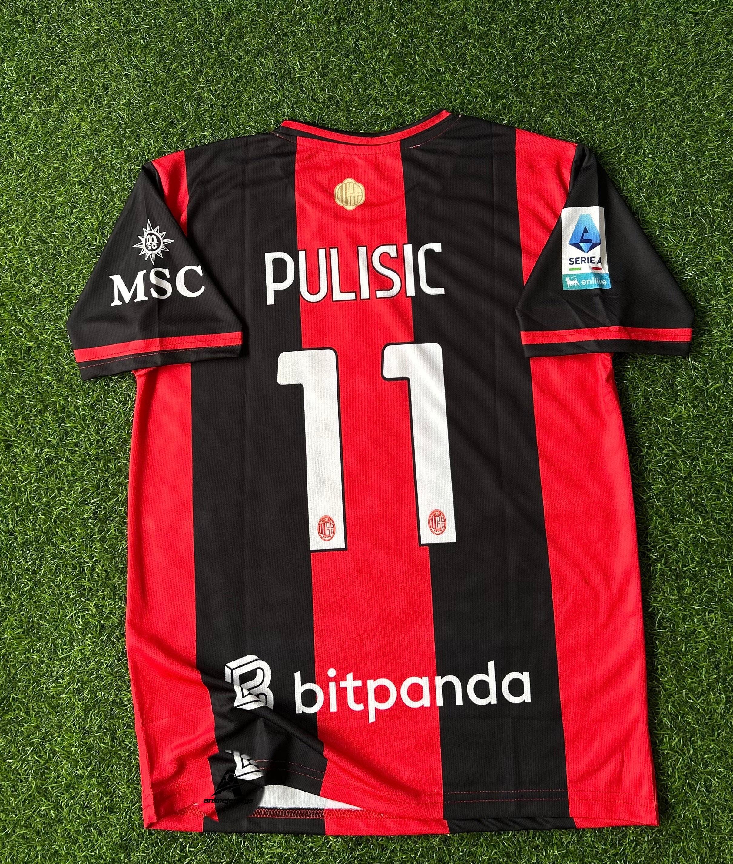 AC MILAN 2026-27 SEASON HOME JERSEY, HALF SLEEVE SUBLIMATION