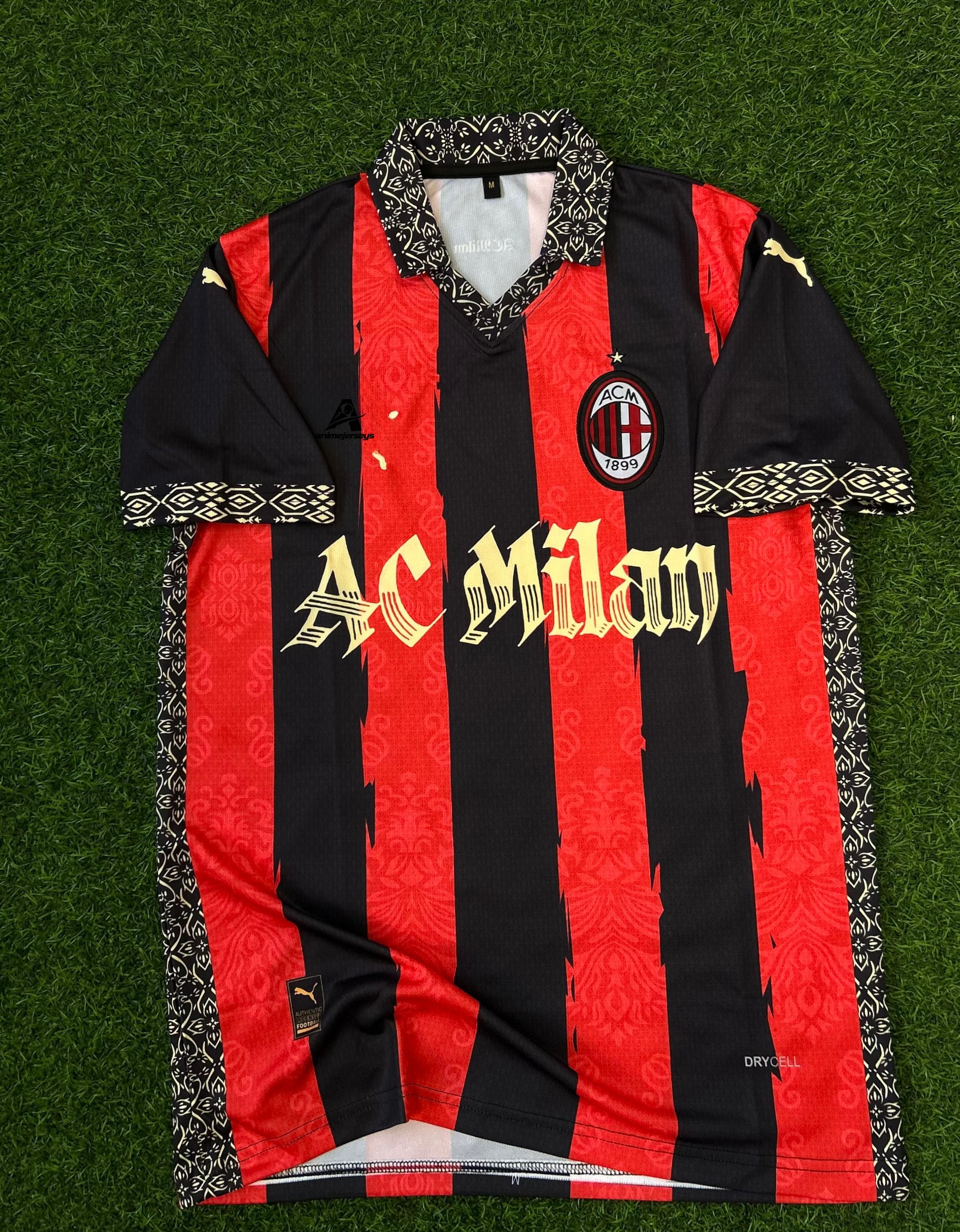 AC Milan 25/26 Home – Special Edition  Ronaldinhoonaldinho Polo T-Shirt (Retro Edition)