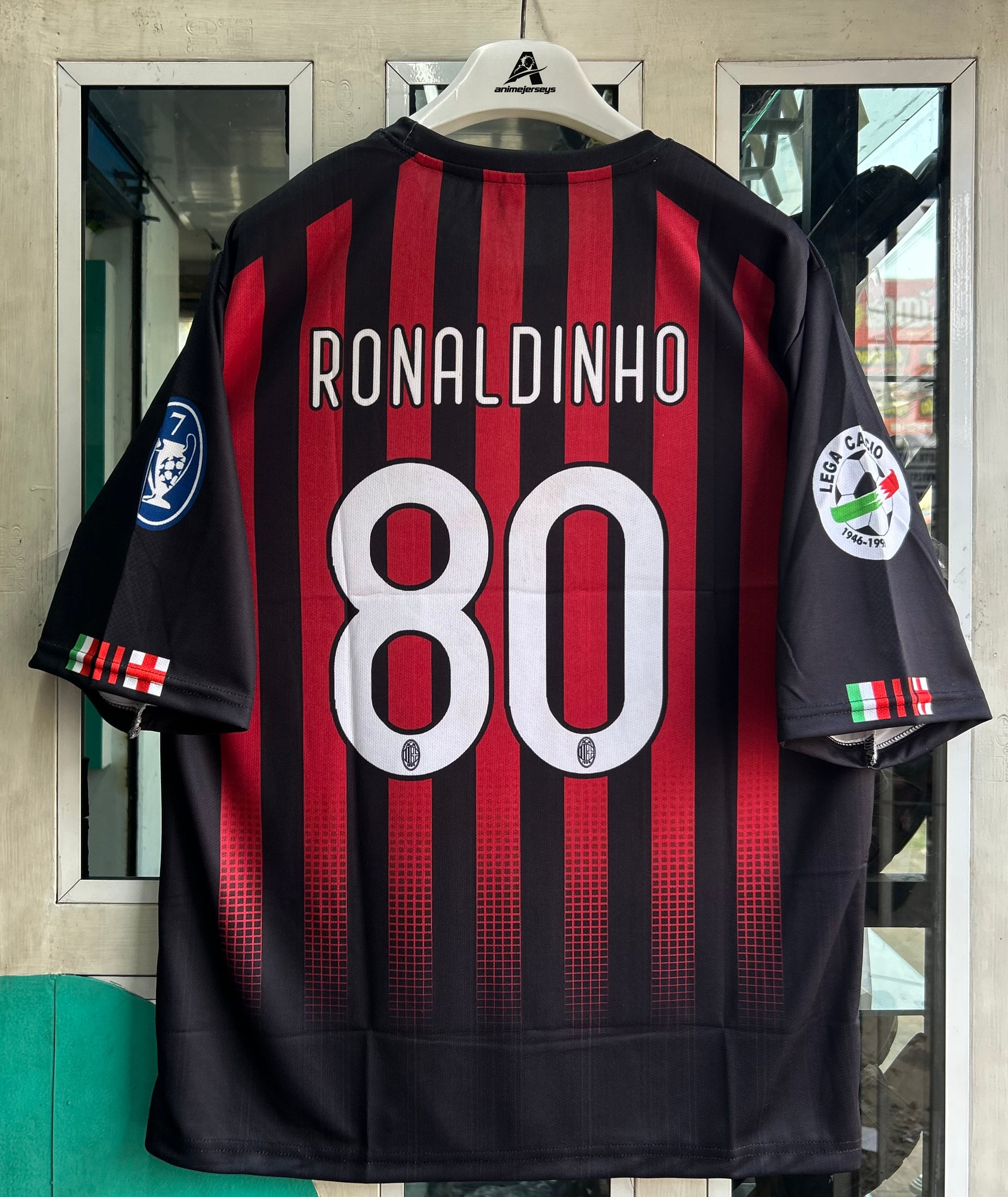 AC MILAN SPECIAL EDITION JERSEY, FIVE SLEEVE  SUBLIMATION