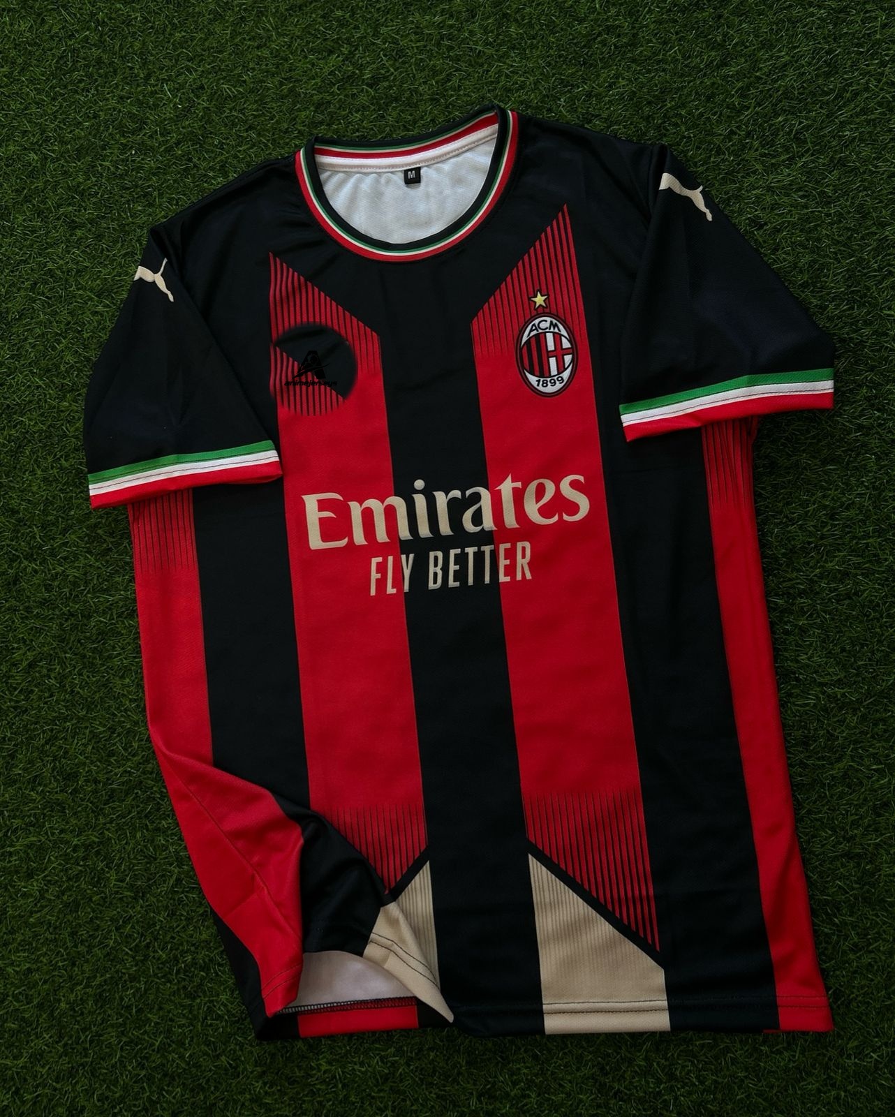 AC MILAN VINTAGE HOME KIT, HALFSLEEVE SUBLIMATION