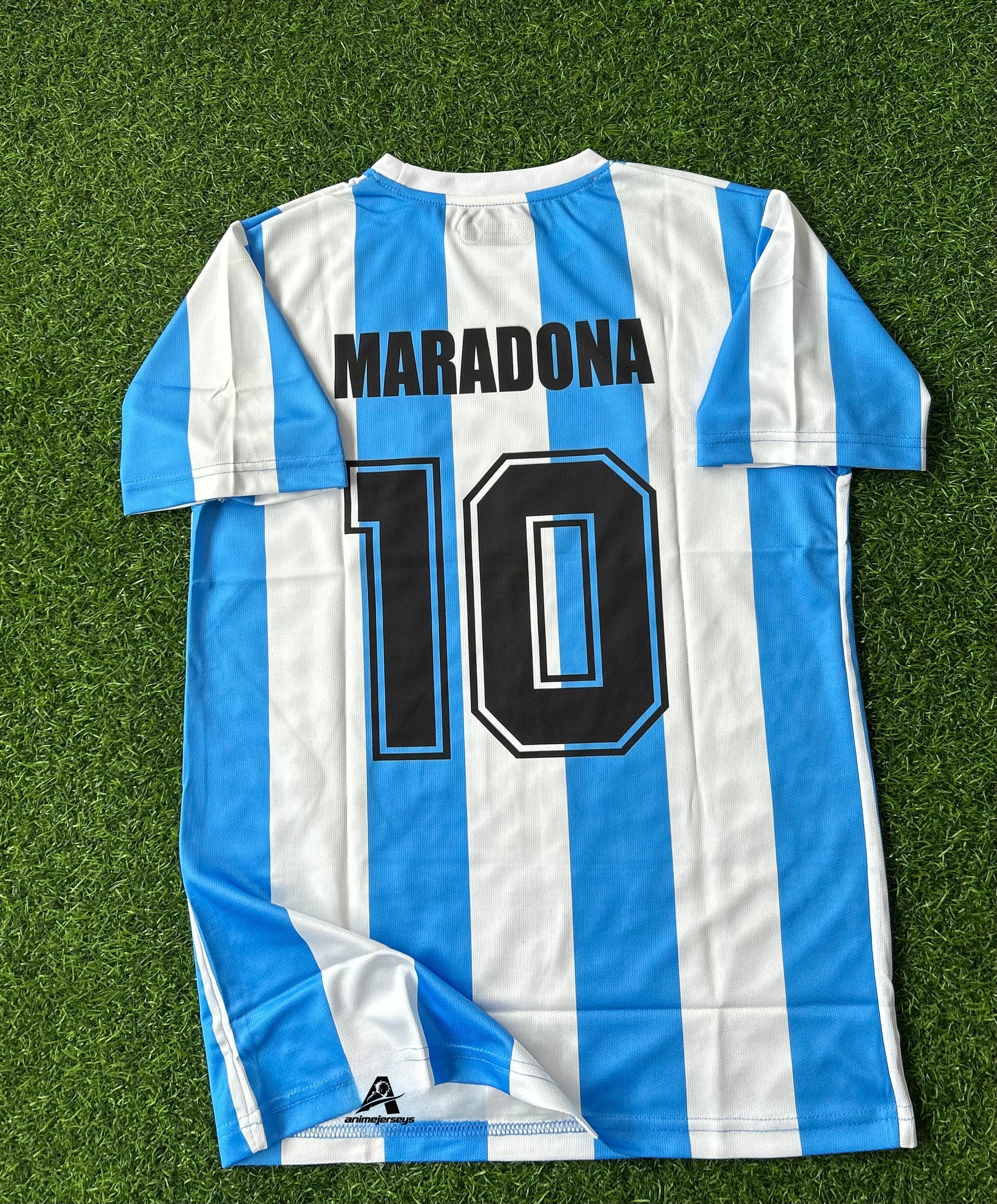 ARGENTINA 1986 HOME KIT, HALF SLEEVE EMBROIDERY