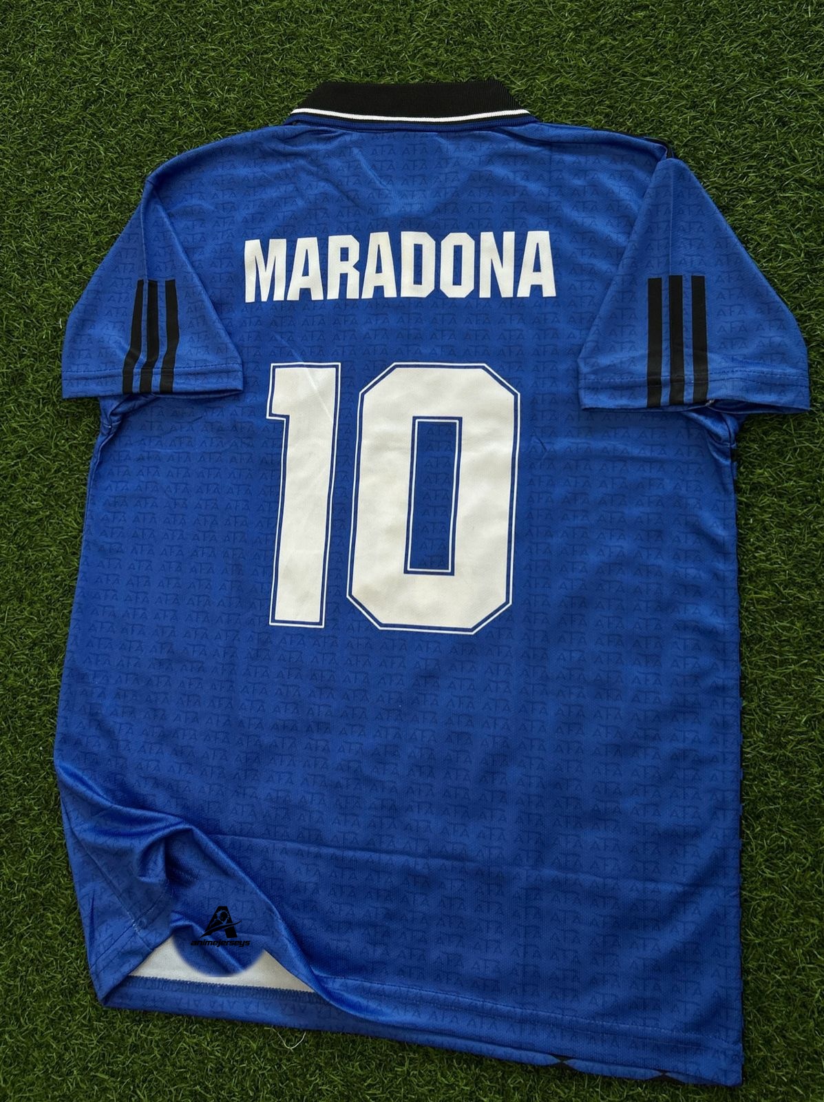 ARGENTINA 1994 AWAY KIT, HALFSLEEVE POLO EMBROIDERY
