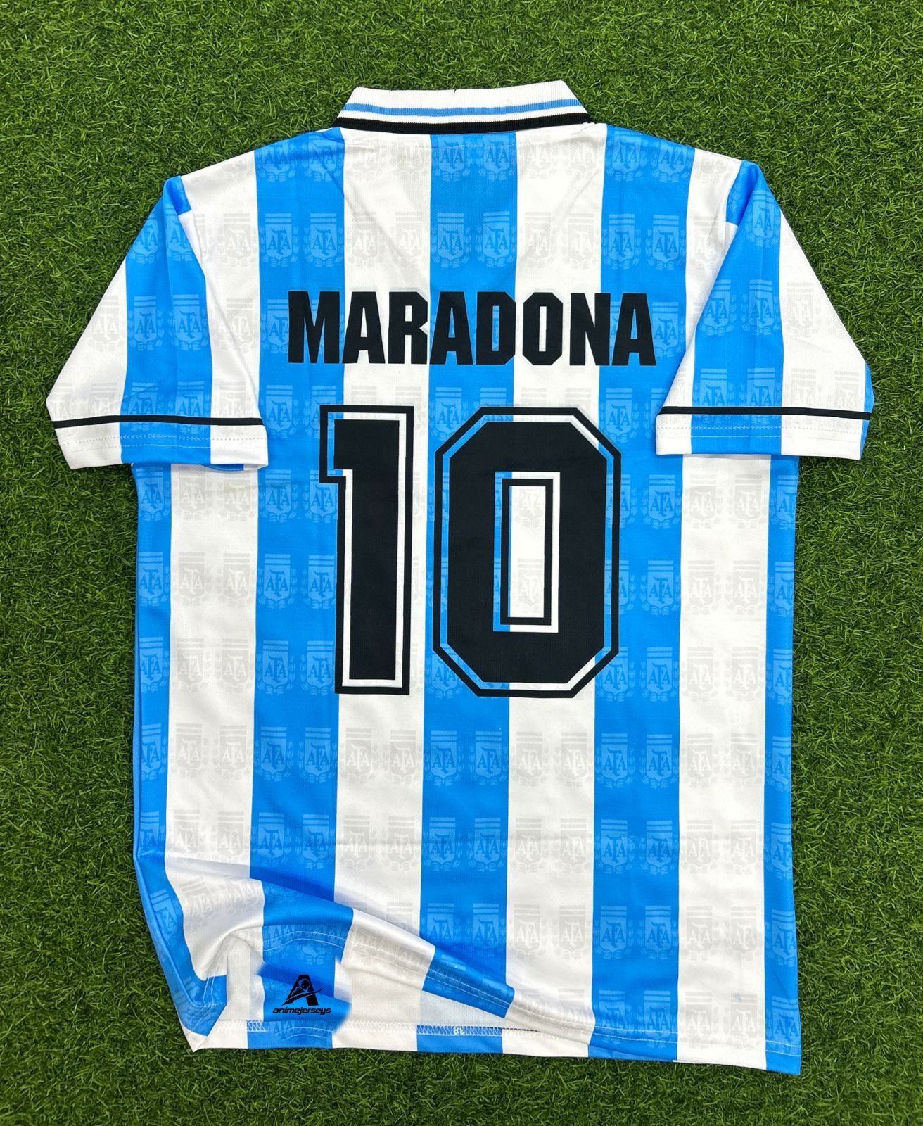 ARGENTINA 1996 HOME KIT, HALFSLEEVE POLO SUBLIMATION