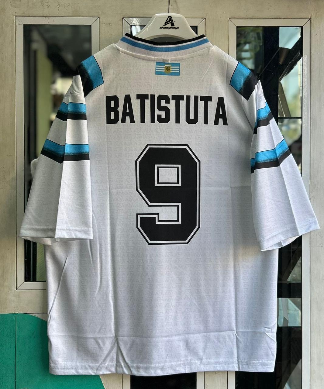 ARGENTINA 1997 THIRD KIT. FIVESLEEVE POLO EMBROIDERY