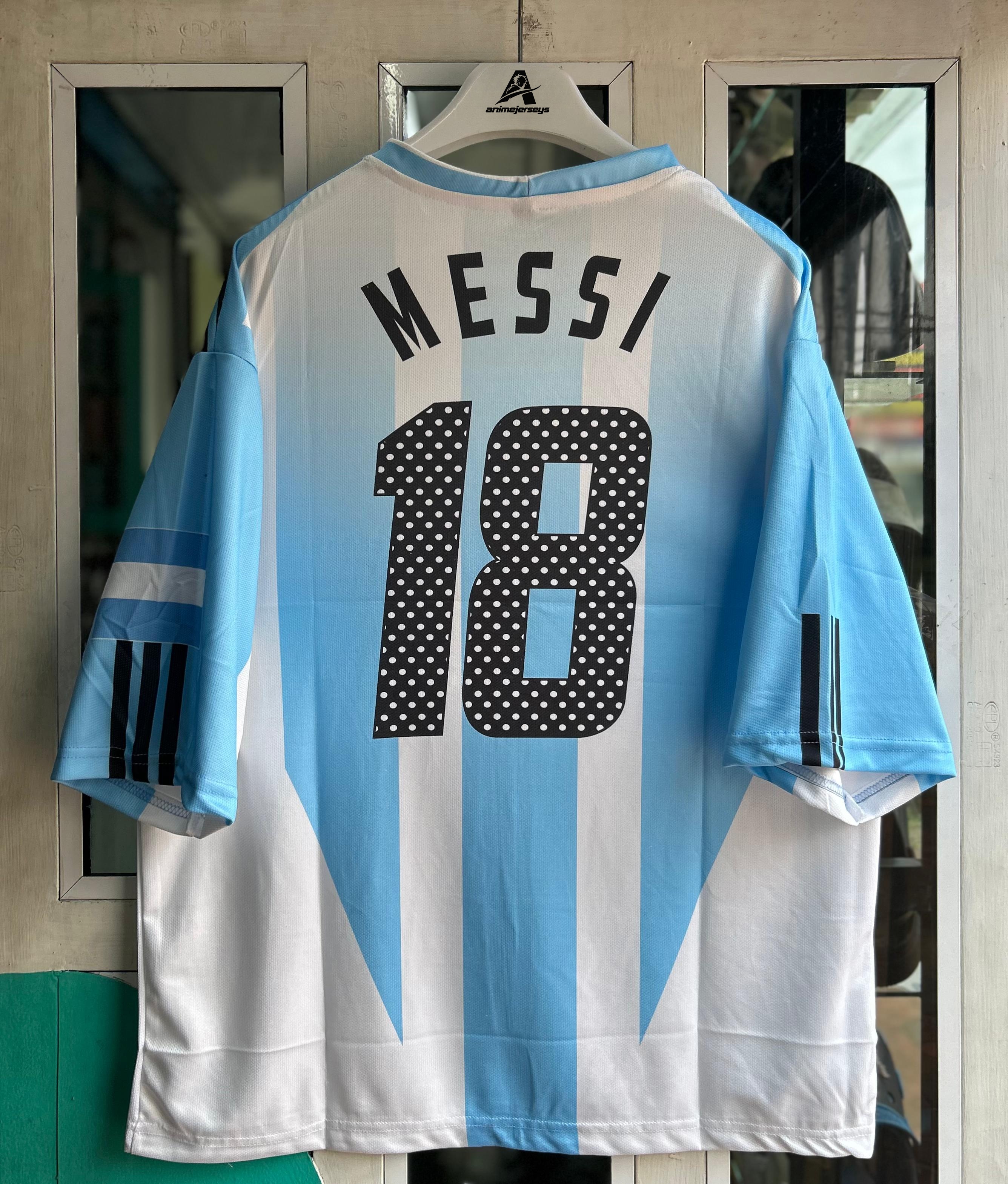 ARGENTINA 2004 -05 HOME KIT .FIVESLEEVE SUBLIMATION