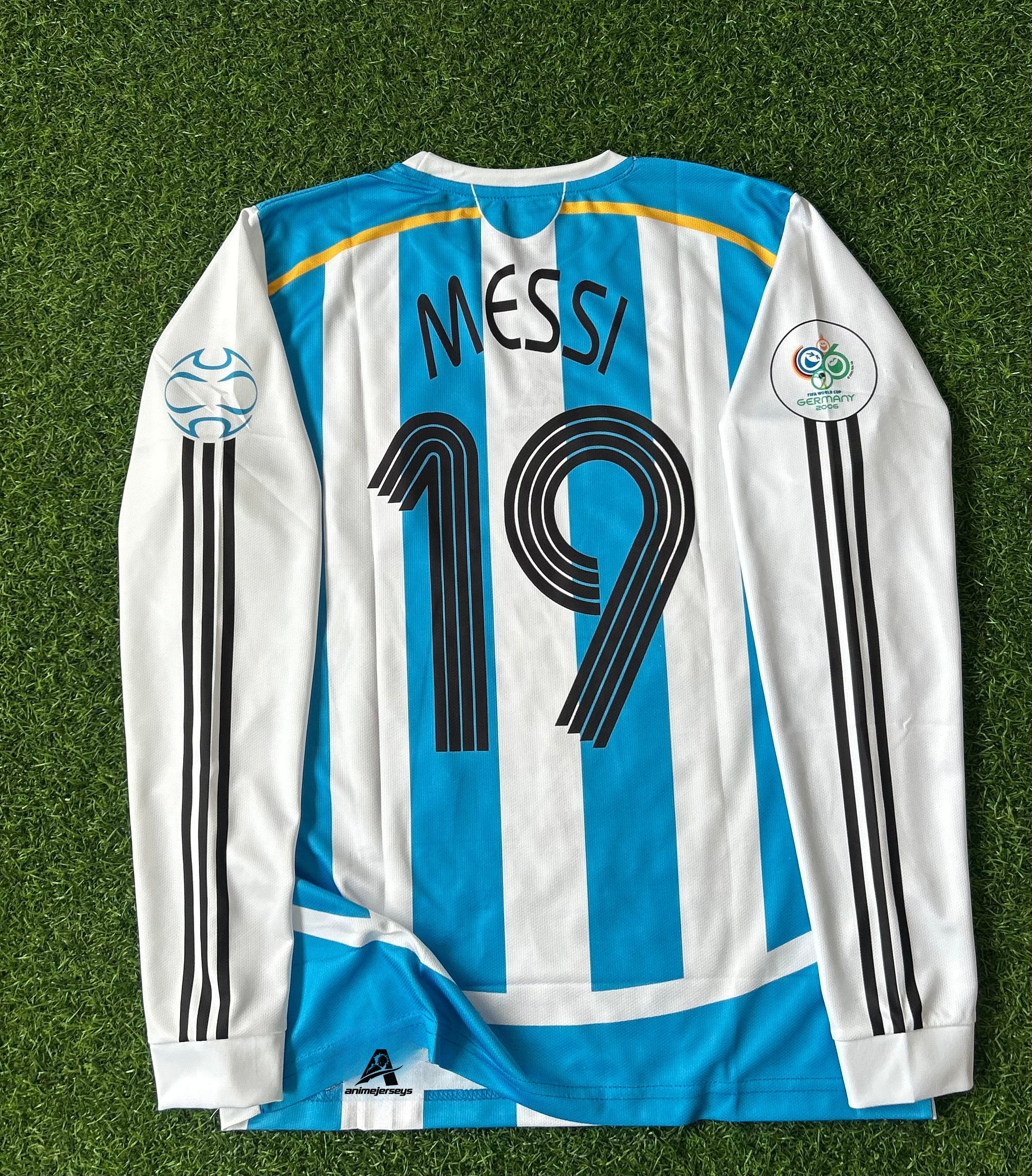 ARGENTINA 2006 HOME KIT, FULL SLEEVE EMBROIDERY