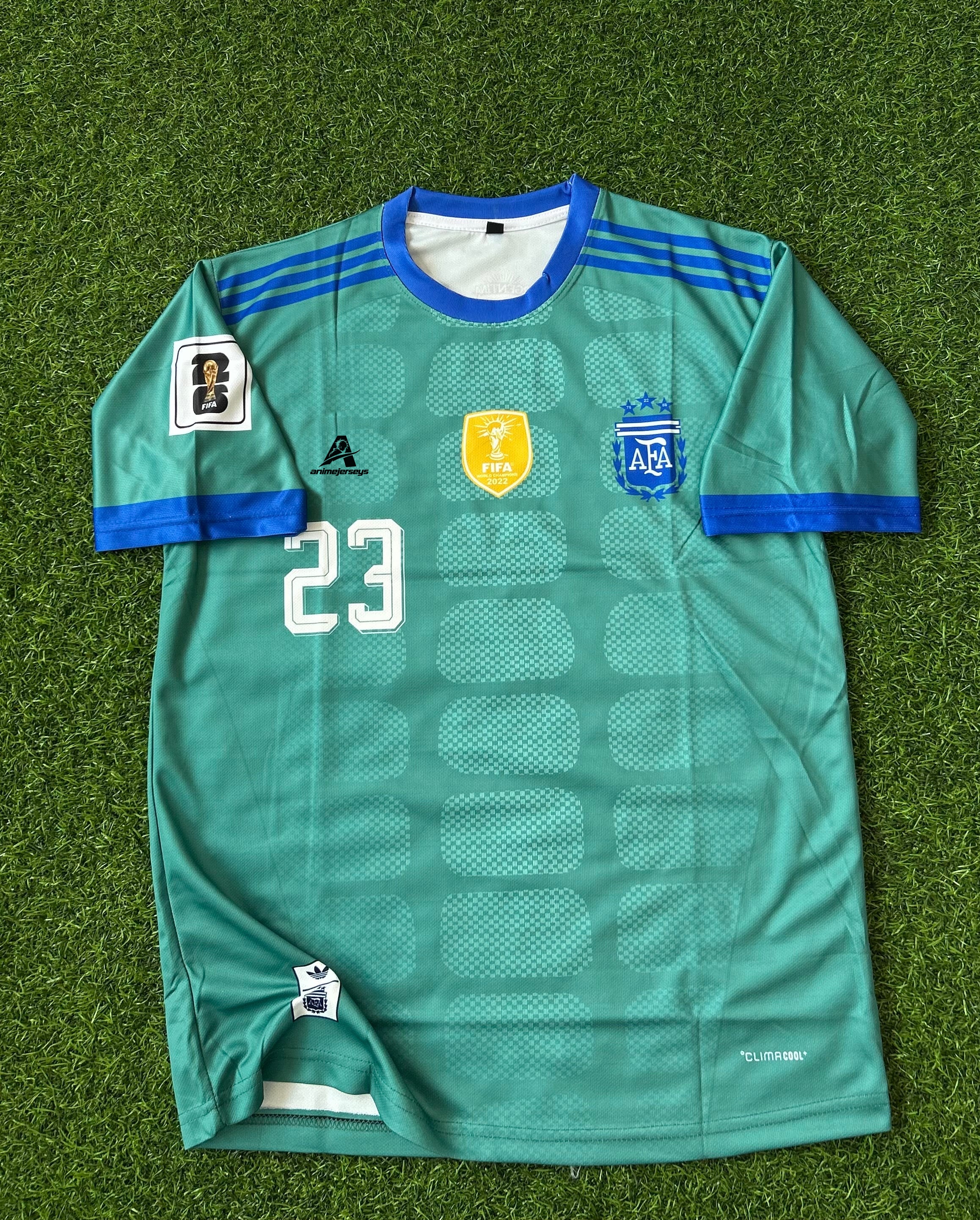 ARGENTINA 2026 WORLD CUP GK KIT, ￼HALF SLEEVE  SUBLIMATION
