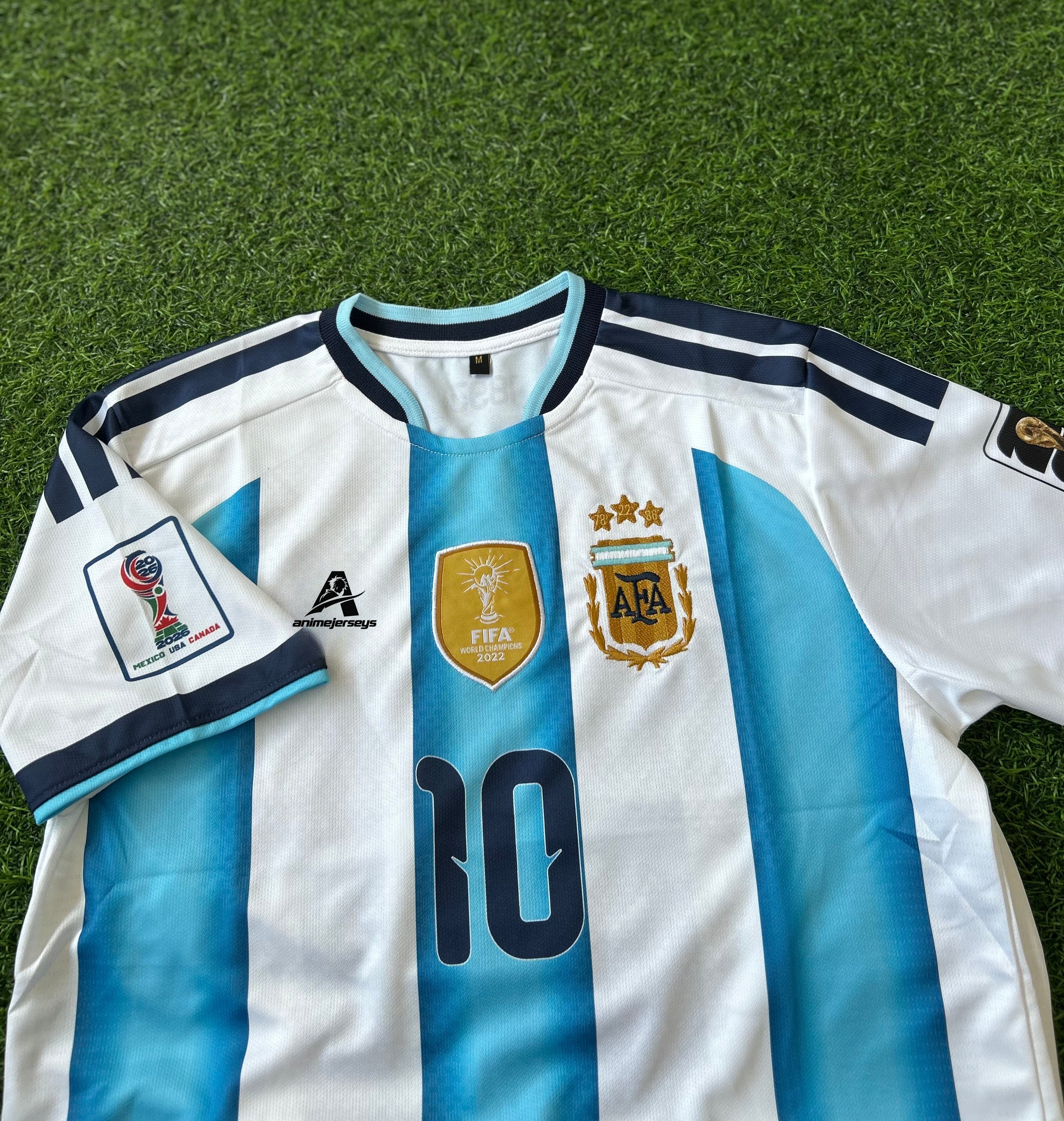 ARGENTINA 2026 WORLD CUP HOME KIT, HALF SLEEVE  EMBROIDERY