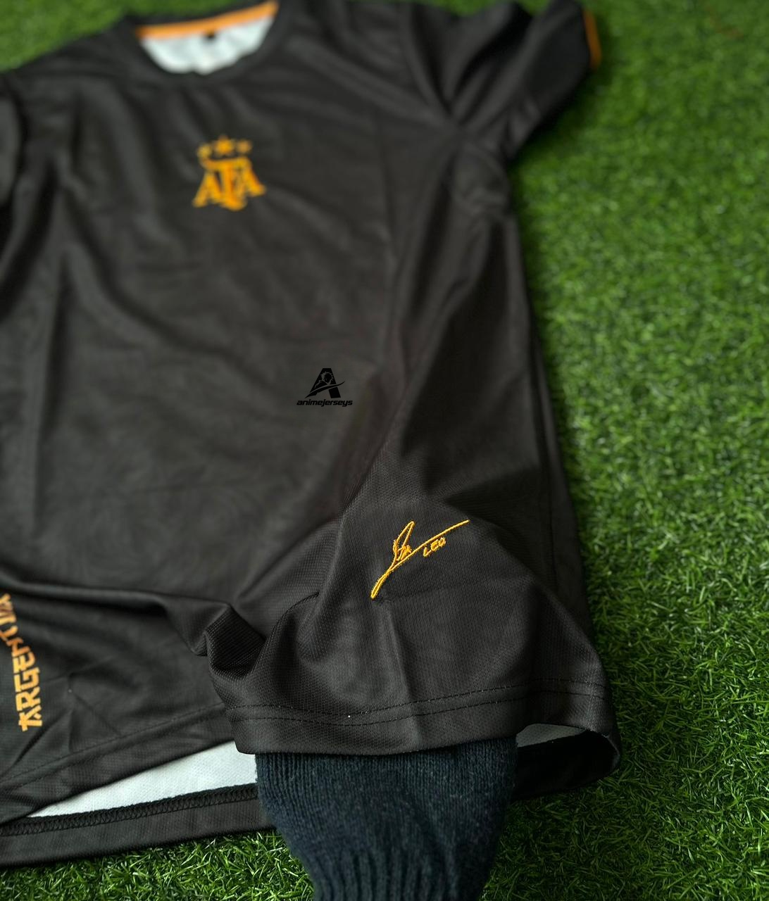 ARGENTINA BARBITOS BLACK KIT, HALFSLEEVE EMBROIDERY