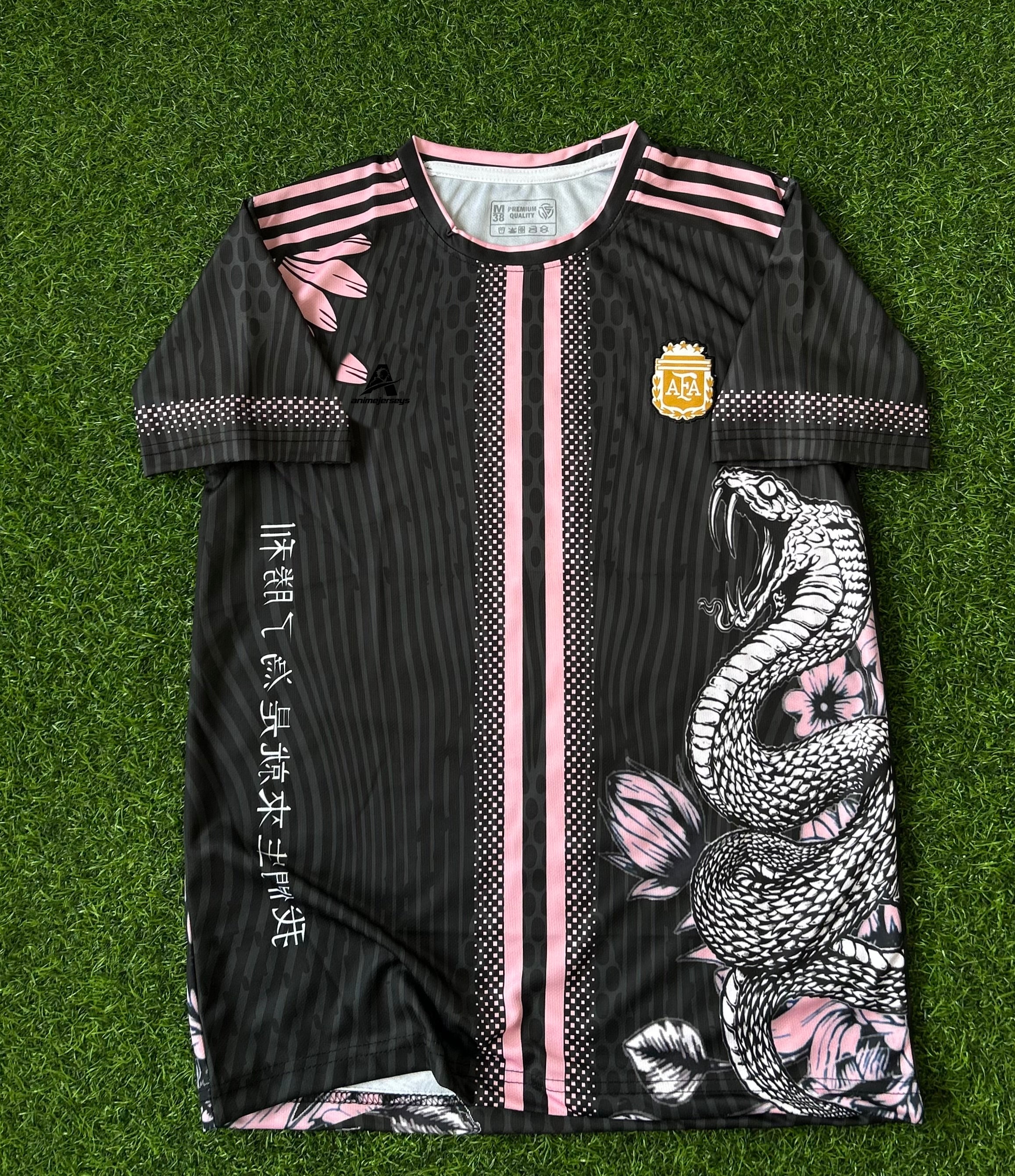 ARGENTINA BLACK COBRA SPECIAL EDITION KIT, HALF SLEEVE EMBROIDERY