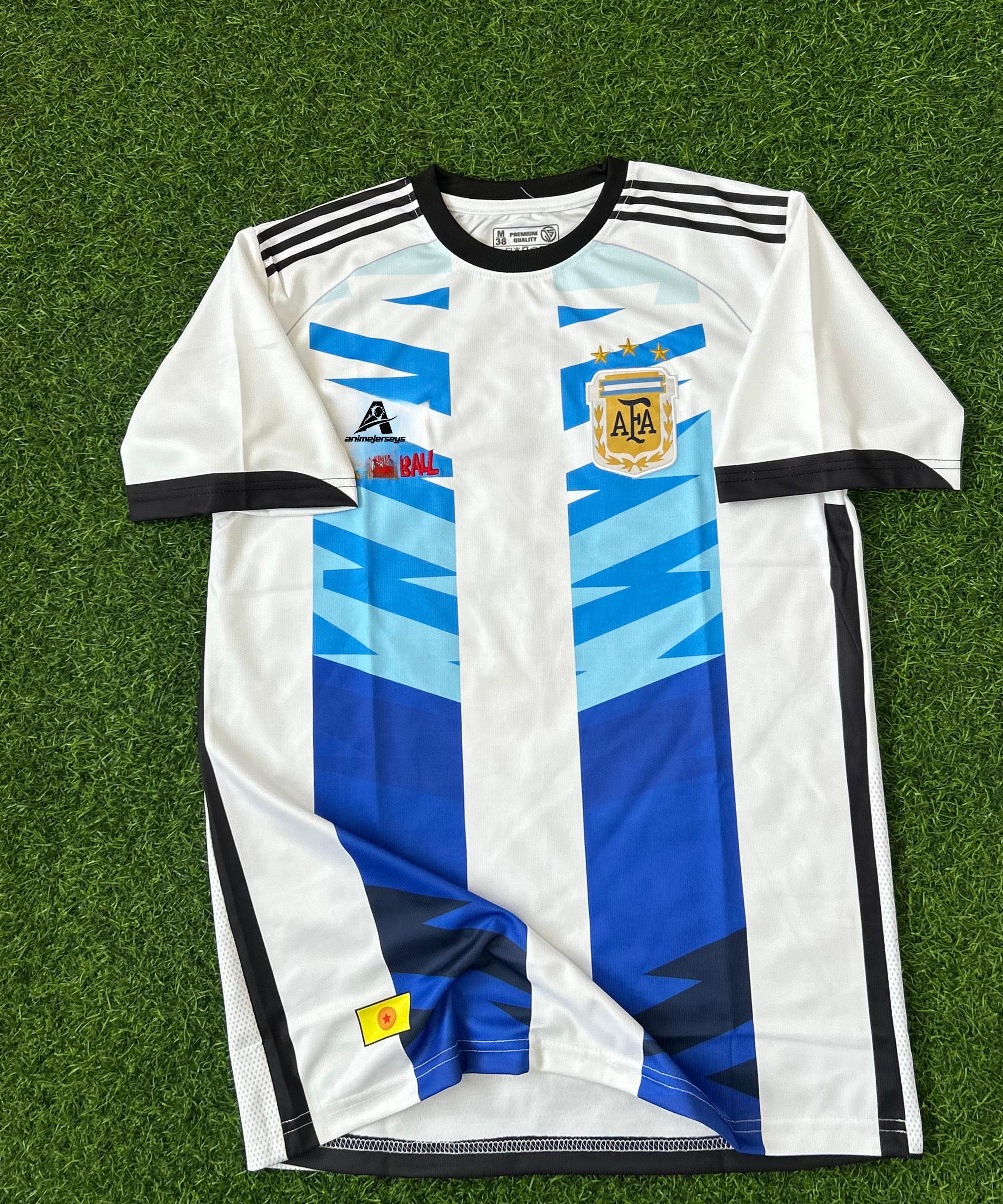 ARGENTINA DRAGON BALL KIT.HALFSLEEVE EMBROIDERY
