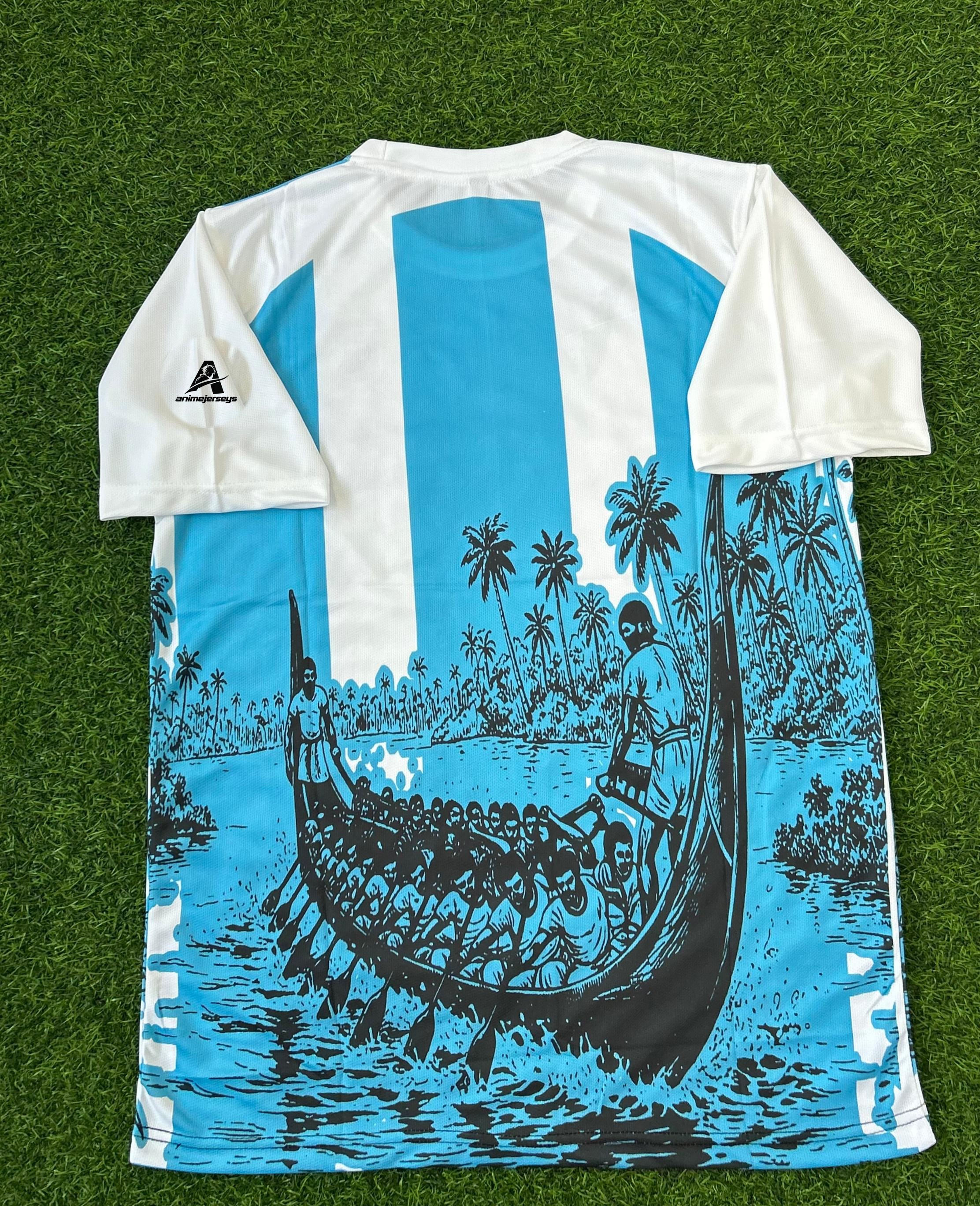 ARGENTINA -KERALA  SPECIAL EDITION .HALFSLEEVE SUBLIMATION