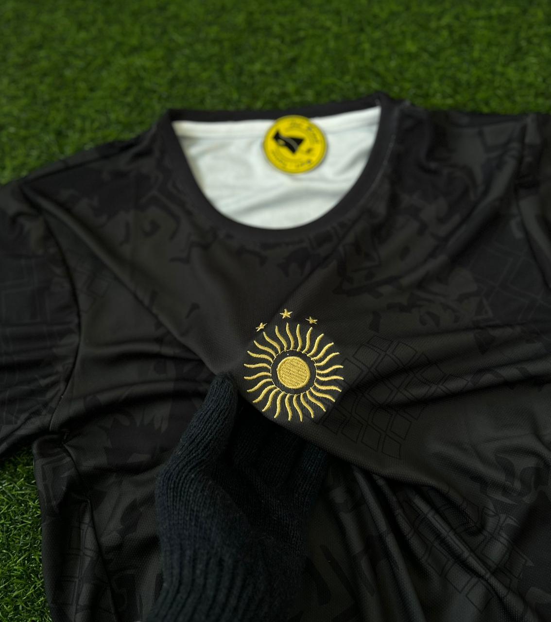 ARGENTINA MESSI GOAT VERSION, SPECIAL KIT. HALFSLEEVE EMBROIDERY