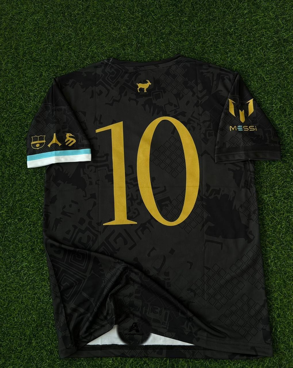 ARGENTINA MESSI GOAT VERSION, SPECIAL KIT. HALFSLEEVE EMBROIDERY