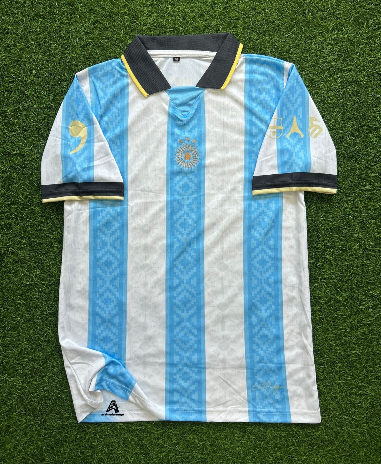 ARGENTINA SPECIAL EDITION, HALFSLEEVE POLO EMBROIDERY