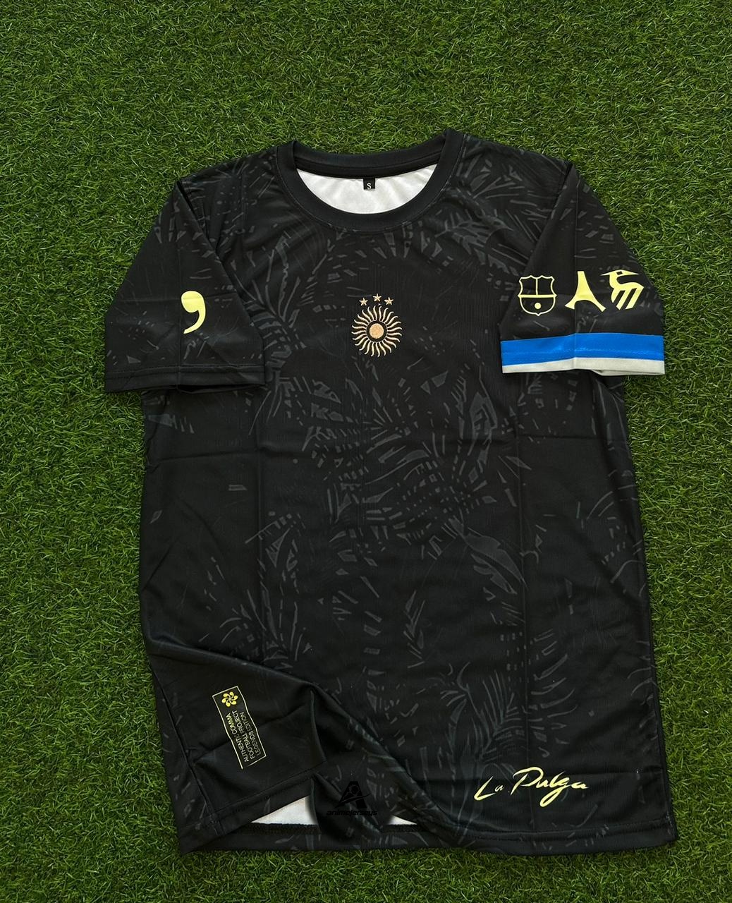 ARGENTINA SPECIAL GOAT VERSION,MESSI TRIBUTE. HALFSLEEVE EMBROIDERY