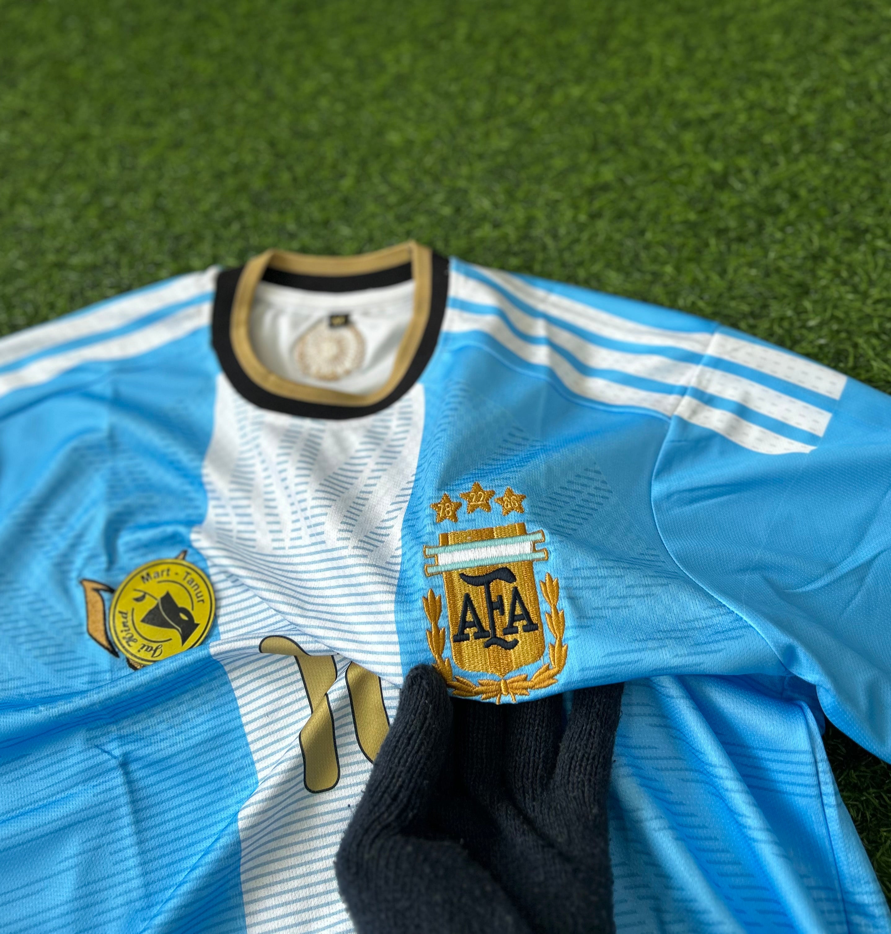 ARGENTINA 2026 MESSI ‘ FAREWELL MATCH’ JERSEY, HALF SLEEVE EMBROIDERY