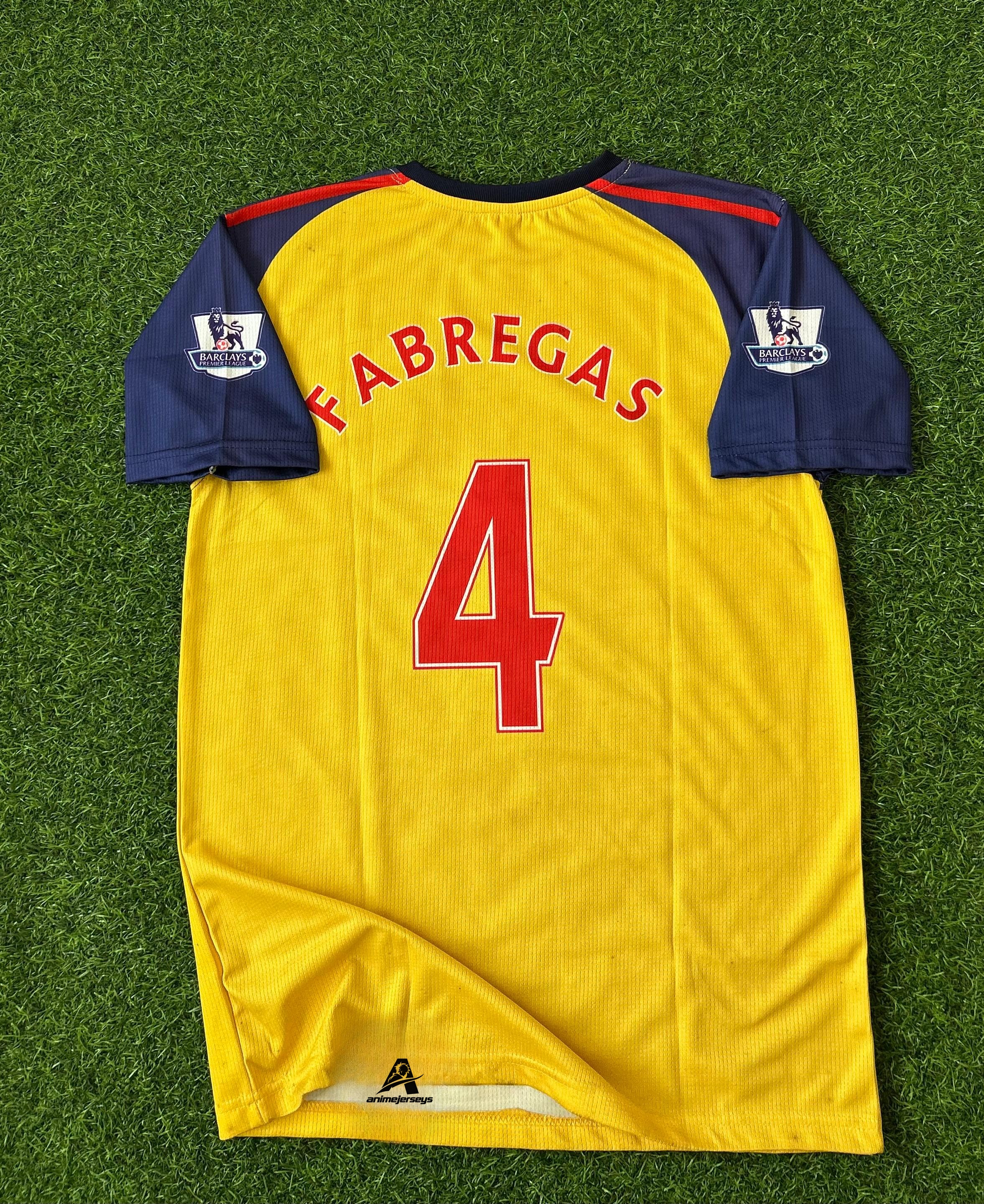 ARSENAL 2008-09 AWAY KIT, HALFSLEEVE EMBROIDERY