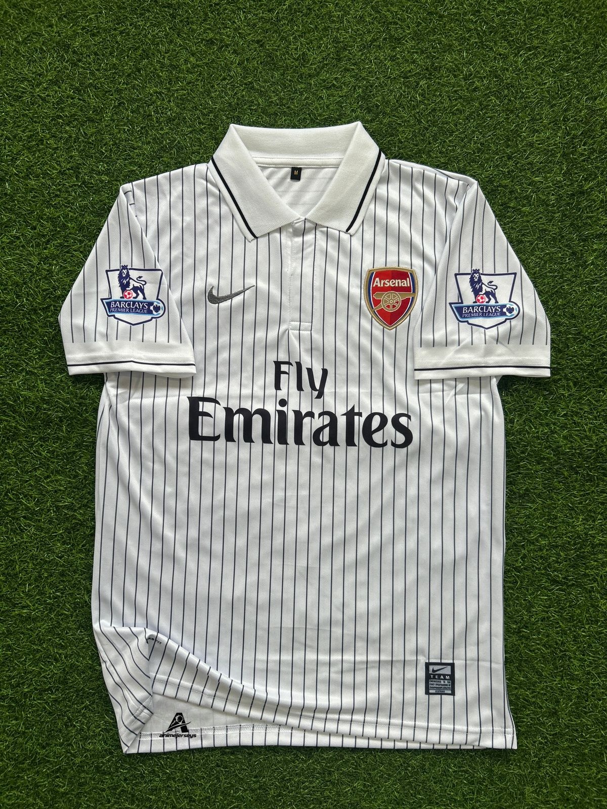 ARSENAL 2009-10 THIRD KIT, HALFSLEEVE POLO EMBROIDERY
