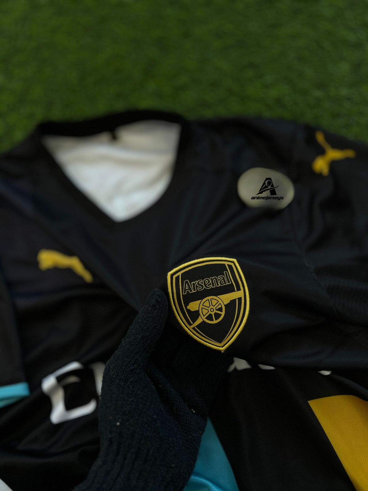 ARSENAL 2015-16 THIRD KIT, HALFSLEEVE EMBROIDERY