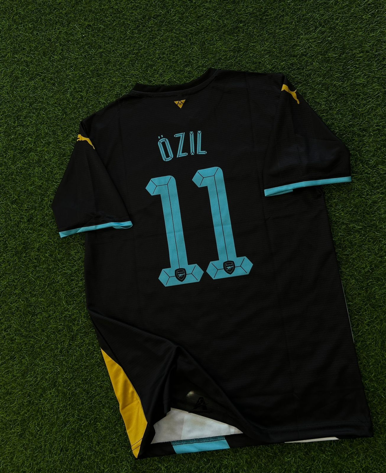 ARSENAL 2015-16 THIRD KIT, HALFSLEEVE EMBROIDERY