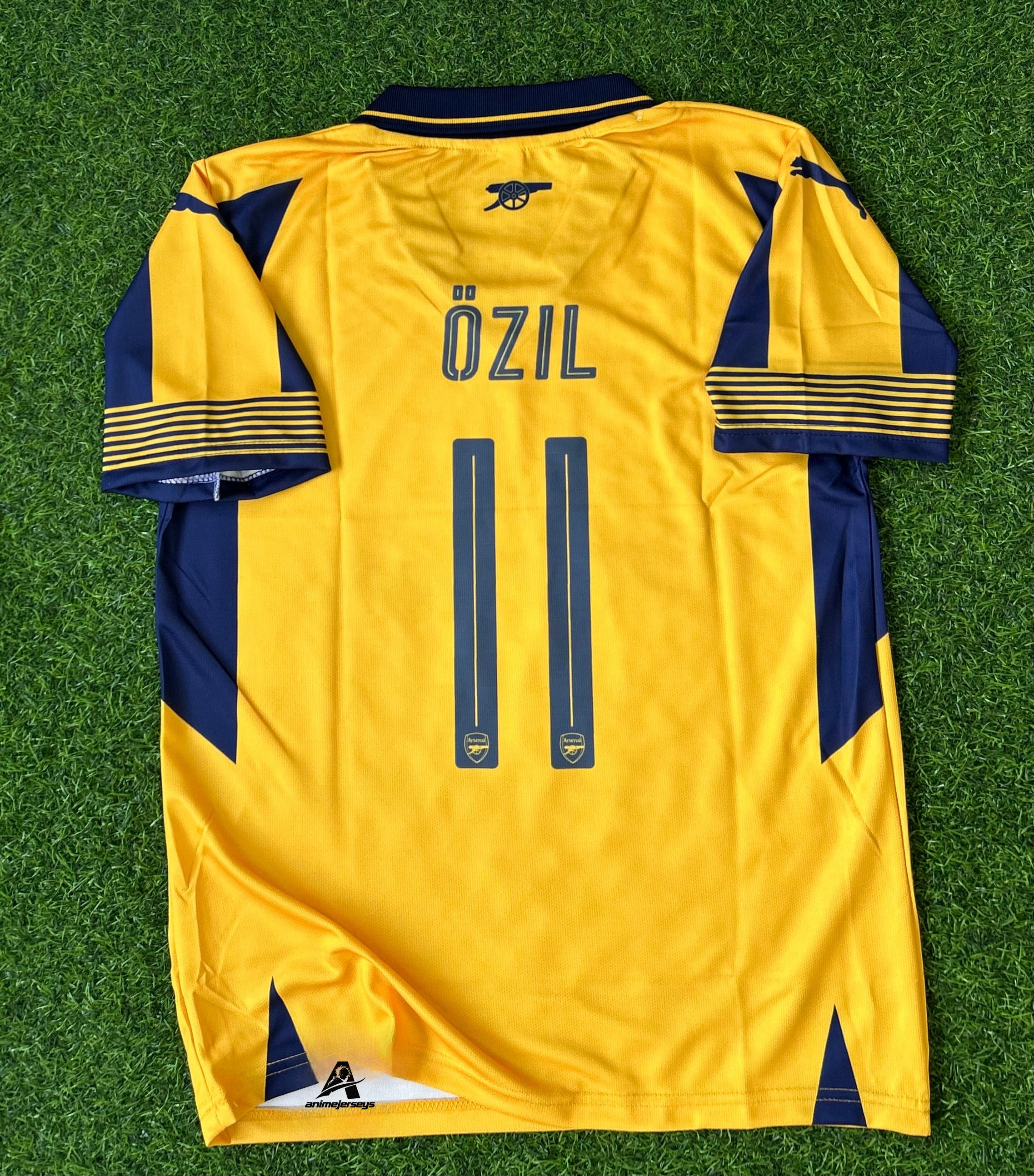 ARSENAL 2016-17 AWAY JERSEY, HALF SLEEVE  SUBLIMATION