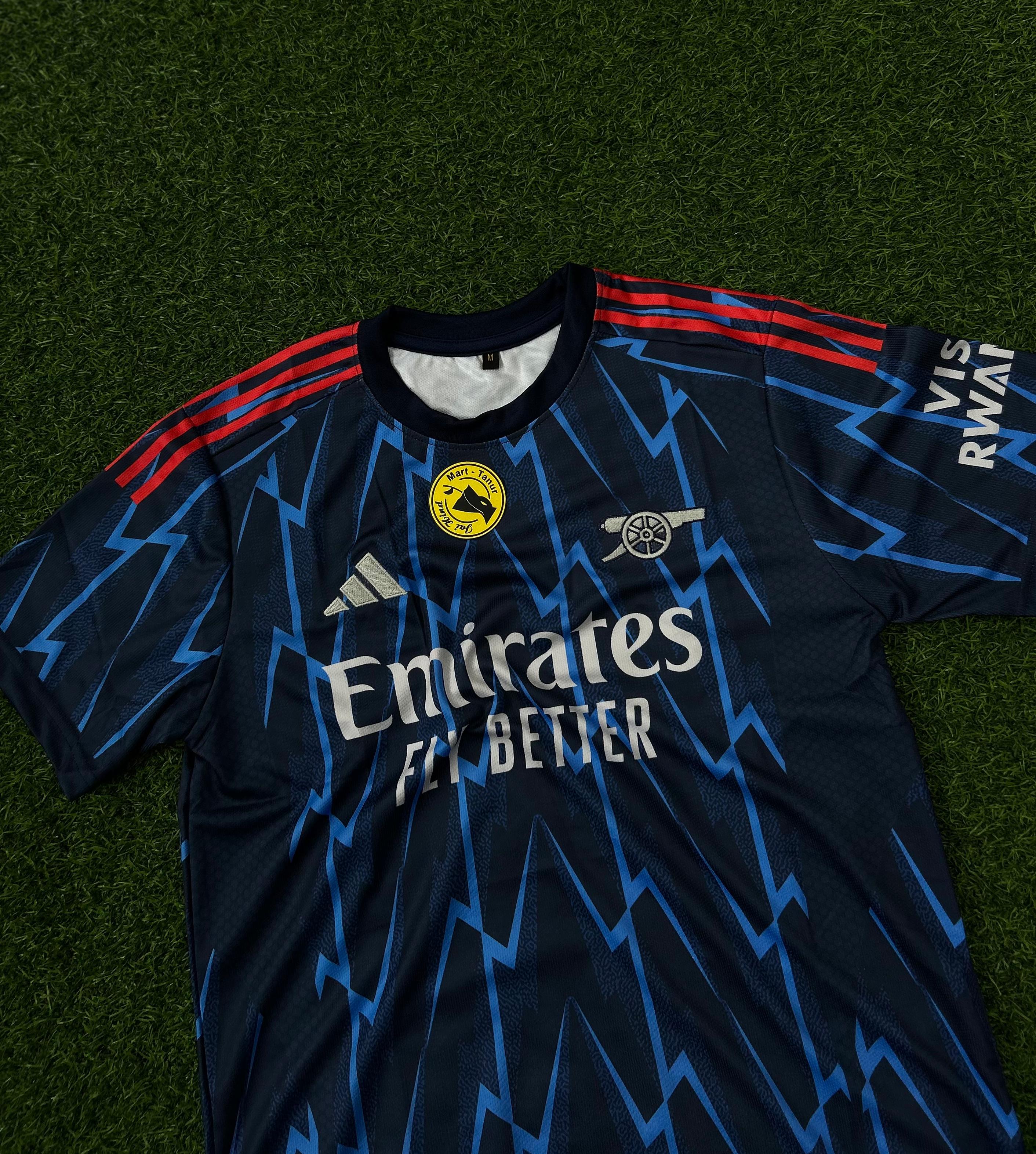 ARSENAL 2025-26 SEASON AWAY KIT, HALFSLEEVE EMBROIDERY