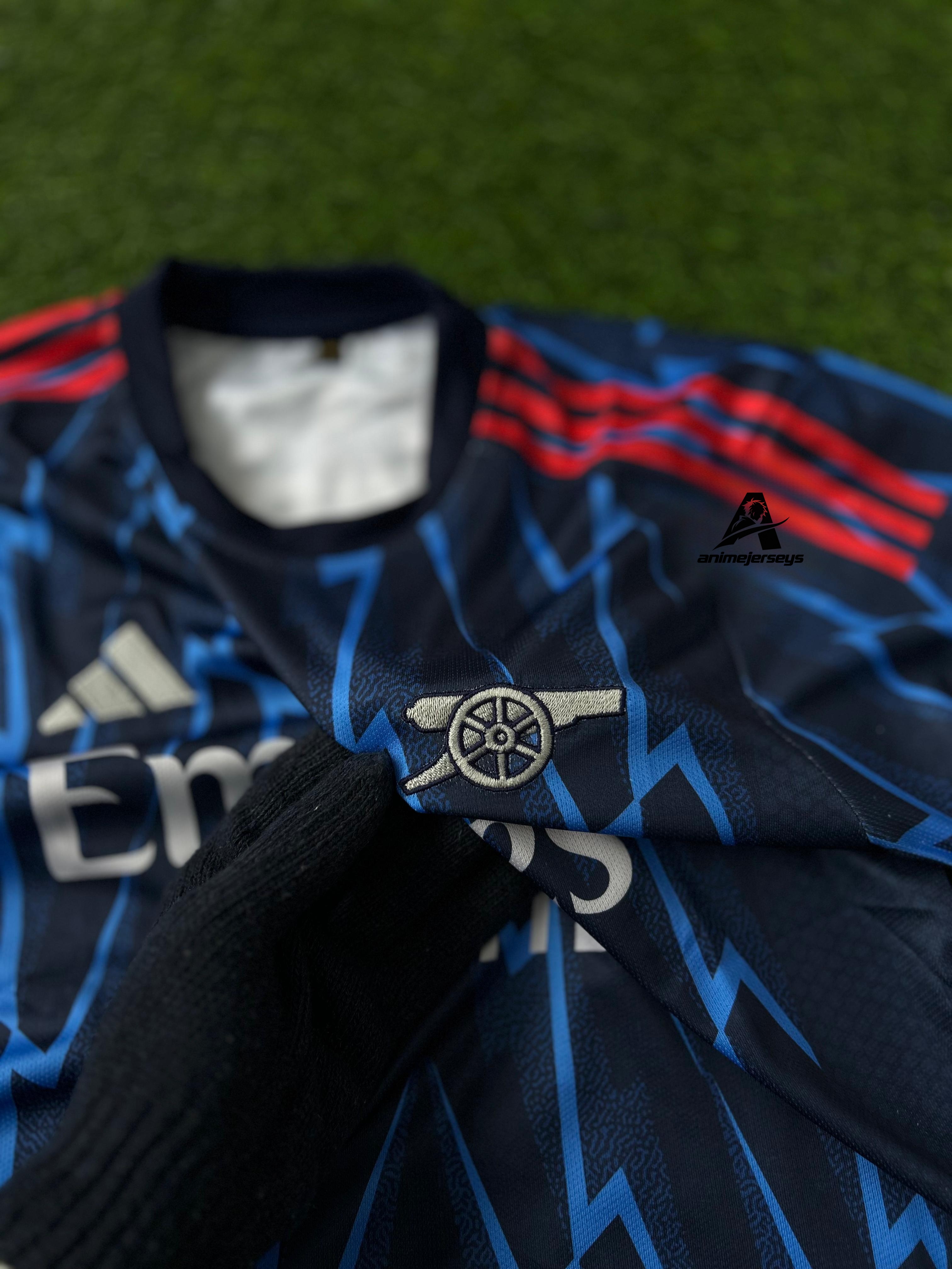 ARSENAL 2025-26 SEASON AWAY KIT, HALFSLEEVE EMBROIDERY