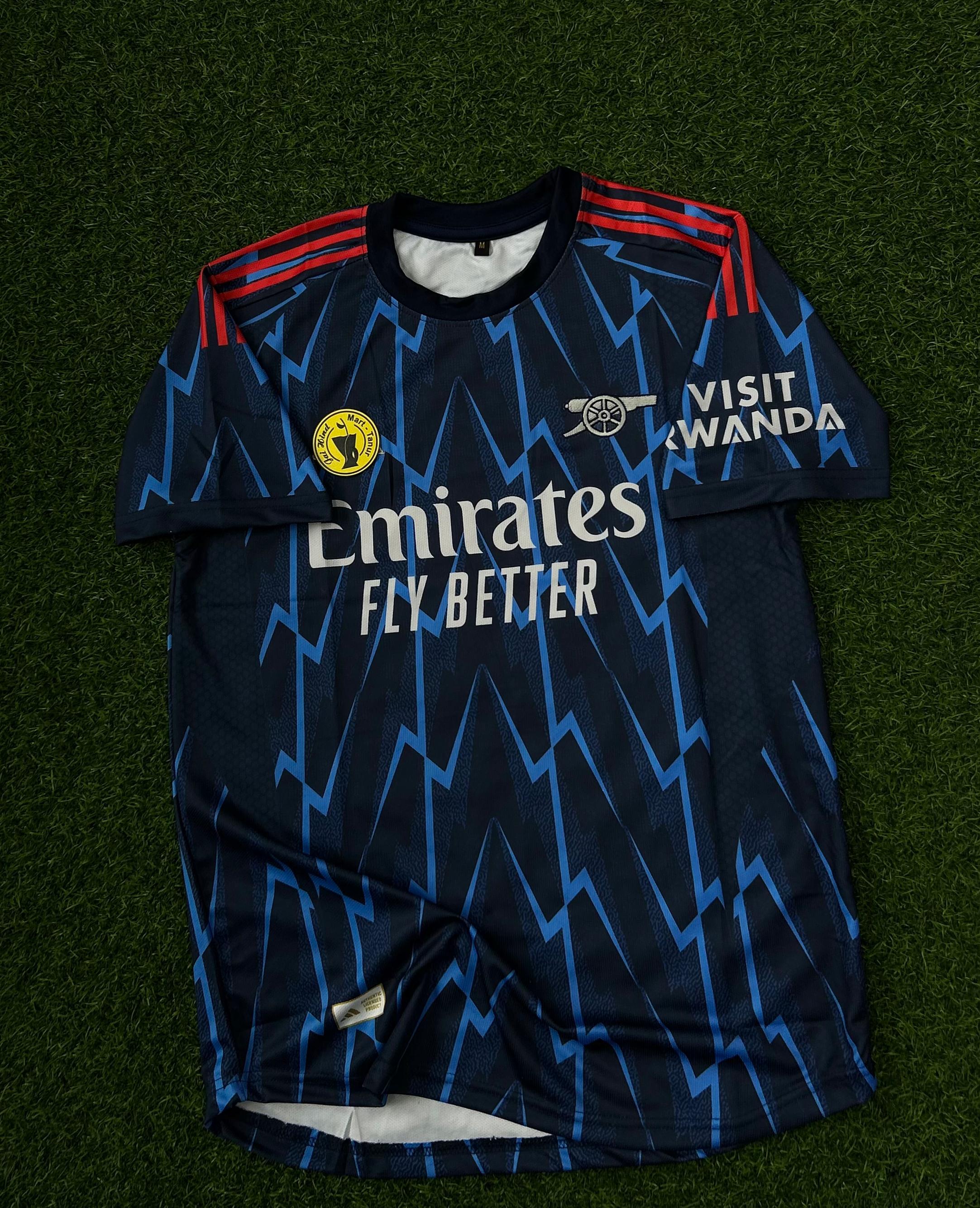 ARSENAL 2025-26 SEASON AWAY KIT, HALFSLEEVE EMBROIDERY